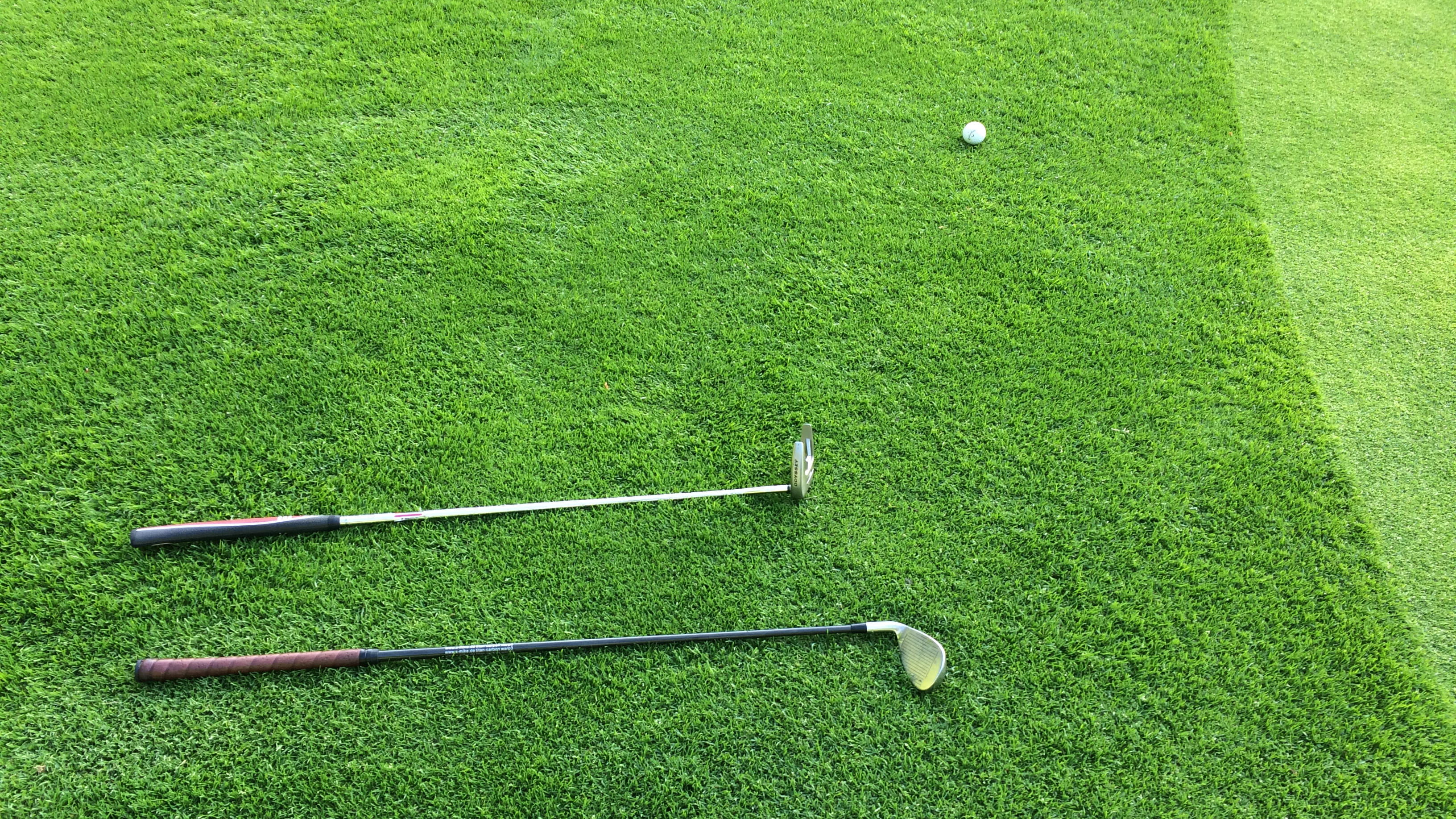 lawn, recreational pursuit, nature, club, golf, play, plant, day, wedge, green color, outdoors, activity, golf club, ball, putter, golf course, sports equipment, HD Wallpaper