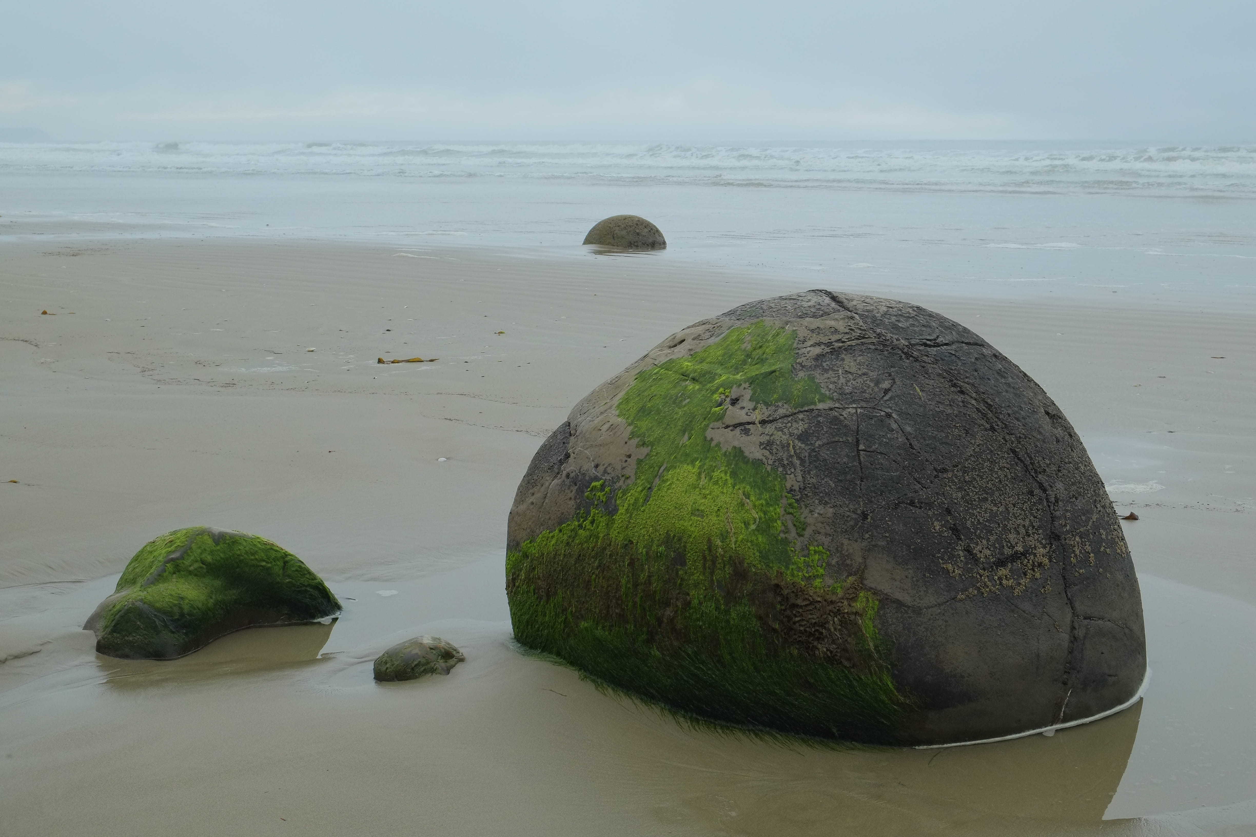 scenics - nature, scenic, tranquility, no people, sky, 4K, horizon over water, outdoors, horizon, Sea, Boulders, ocean, non-urban scene, geology, rock - object, HD Wallpaper