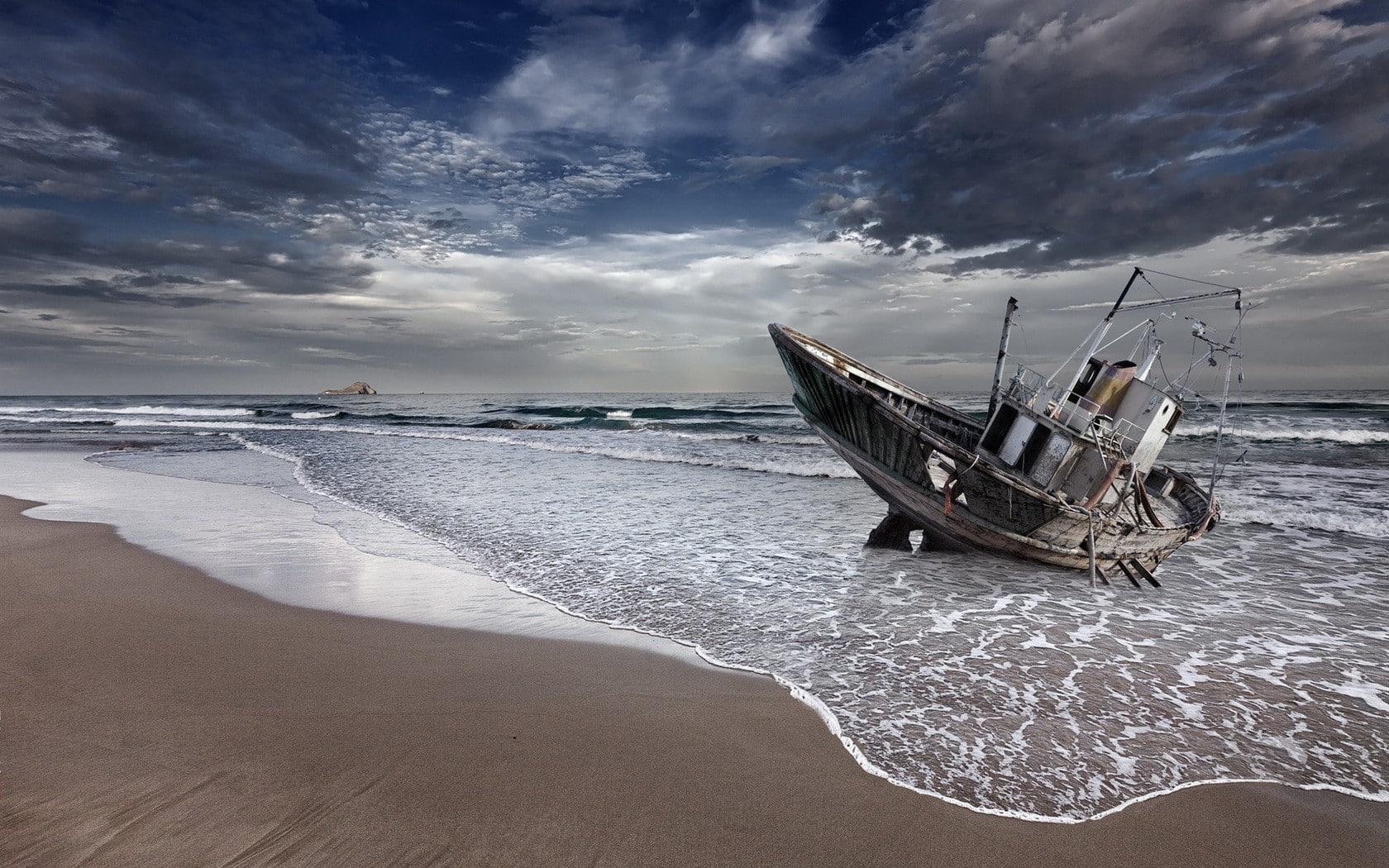 mode of transportation, nature, tranquil scene, water, fishing boat, moored, tranquility, beauty in nature, 720P, sky, low tide, scenics - nature, sand, HD Wallpaper