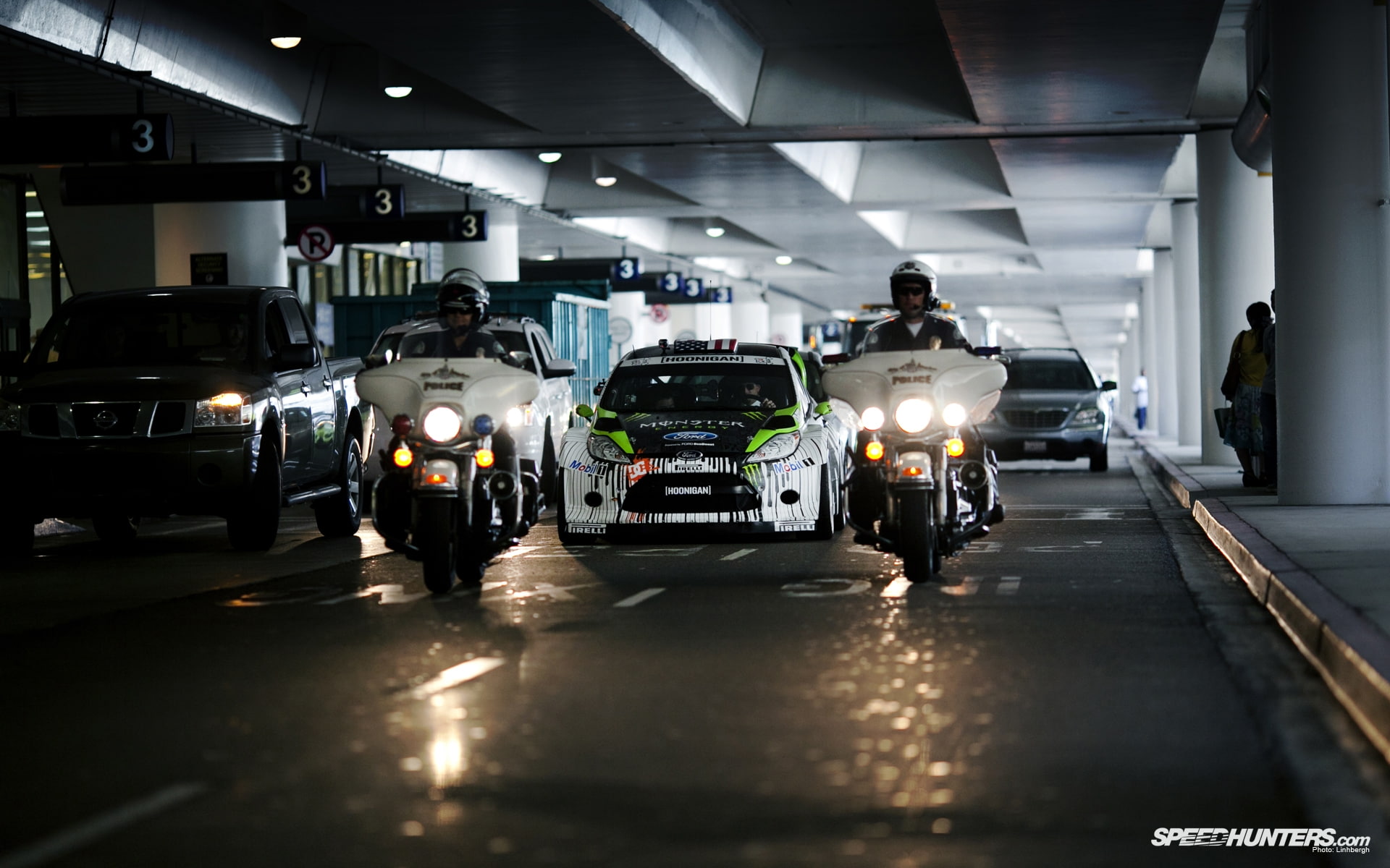 block, police, 1080P, hd, ford, ken, fiesta, cars, HD Wallpaper