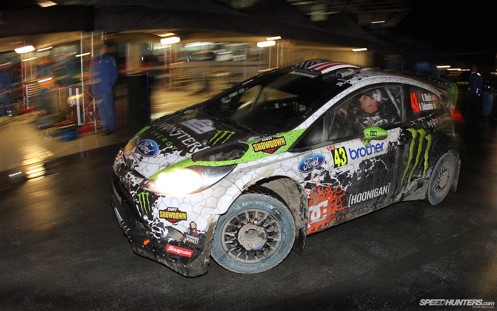 ken, 1080P, block, fiesta, hd, cars, rally, night, ford, HD Wallpaper