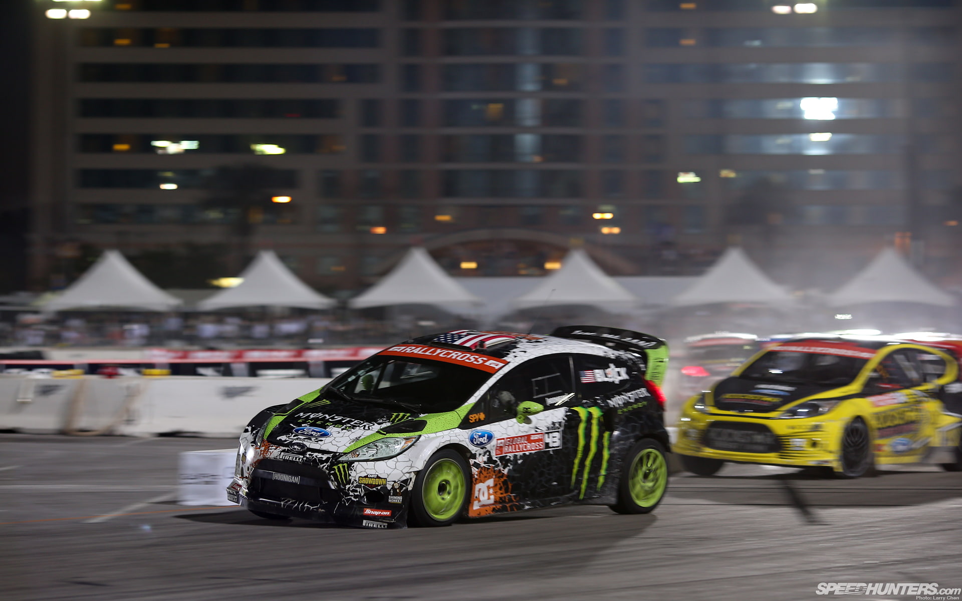 blur, hd, car, race, motion, block, cars, fiesta, 1080P, ford, ken, HD Wallpaper