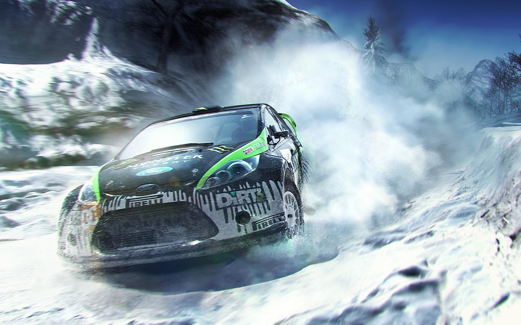 dirt, colin, video, Video Games, art, 720P, mcrae, ken, game, Ford, x, block, codemasters, cars, hd, games, HD Wallpaper