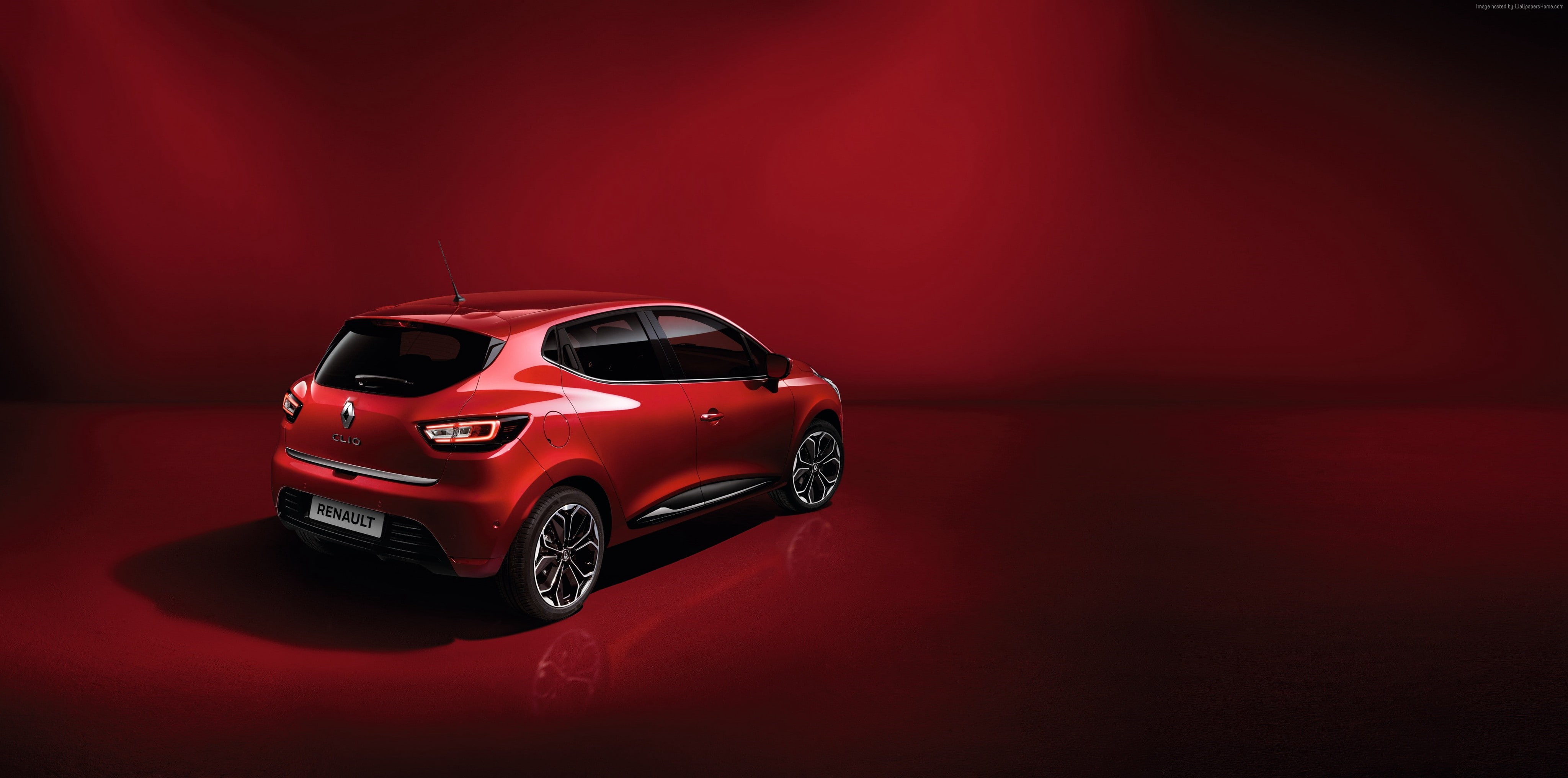 motor vehicle, transportation, Renault Clio, car, copy space, toy car, luxury, toy, night, 4K, mode of transportation, sports car, colored background, HD Wallpaper