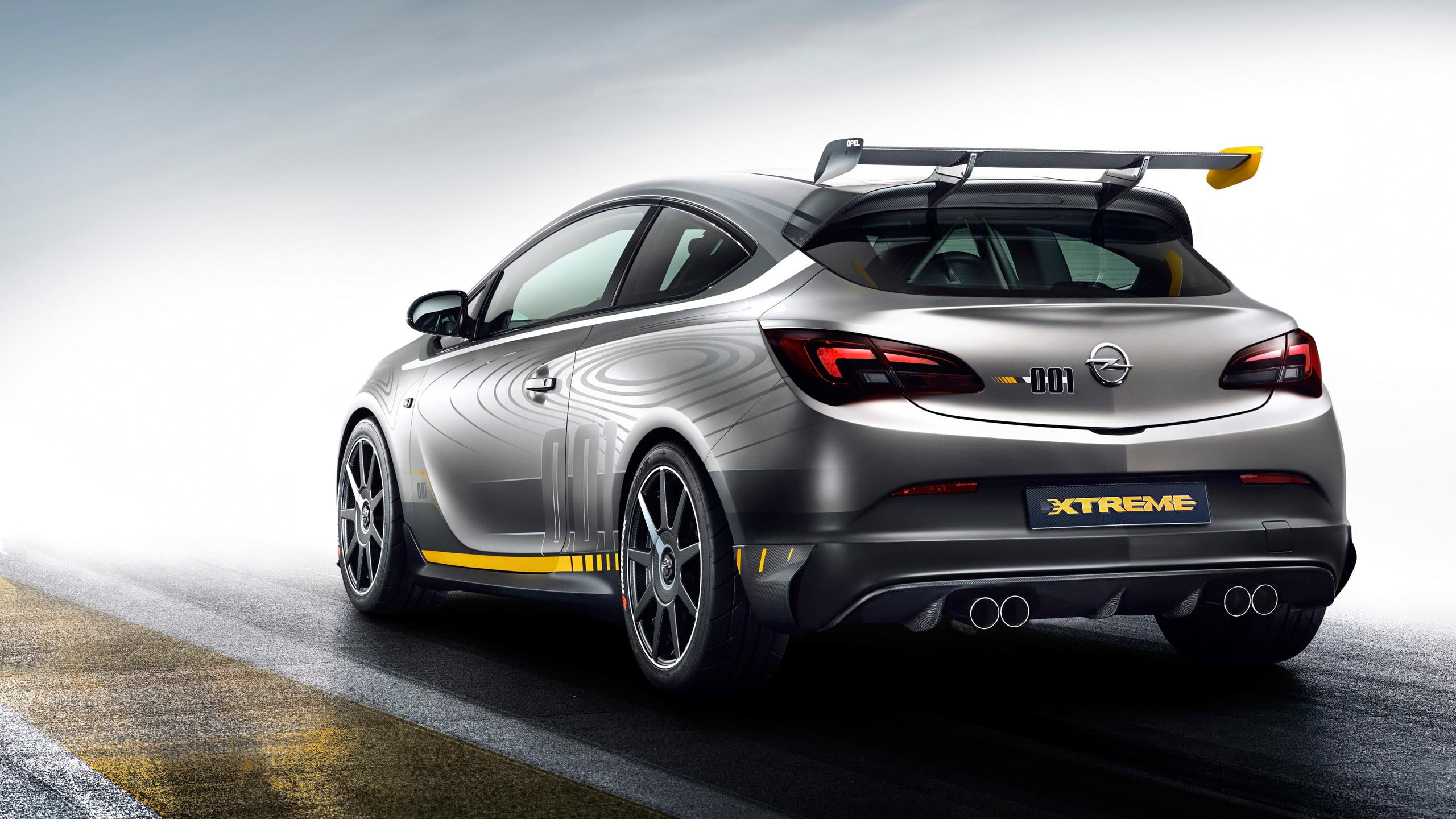 door, hatchback, 2014, 2K, astra, cars, grey, extreme, opel, opc, HD Wallpaper