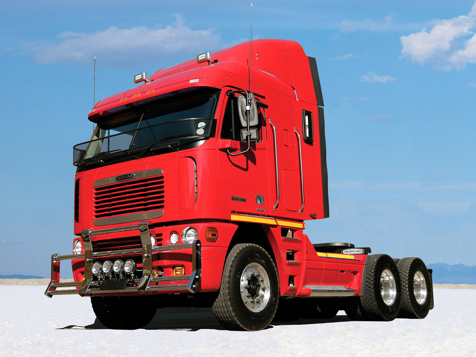 argosy, tractor, 720P, za spec, semi, freightliner, 1998, HD Wallpaper