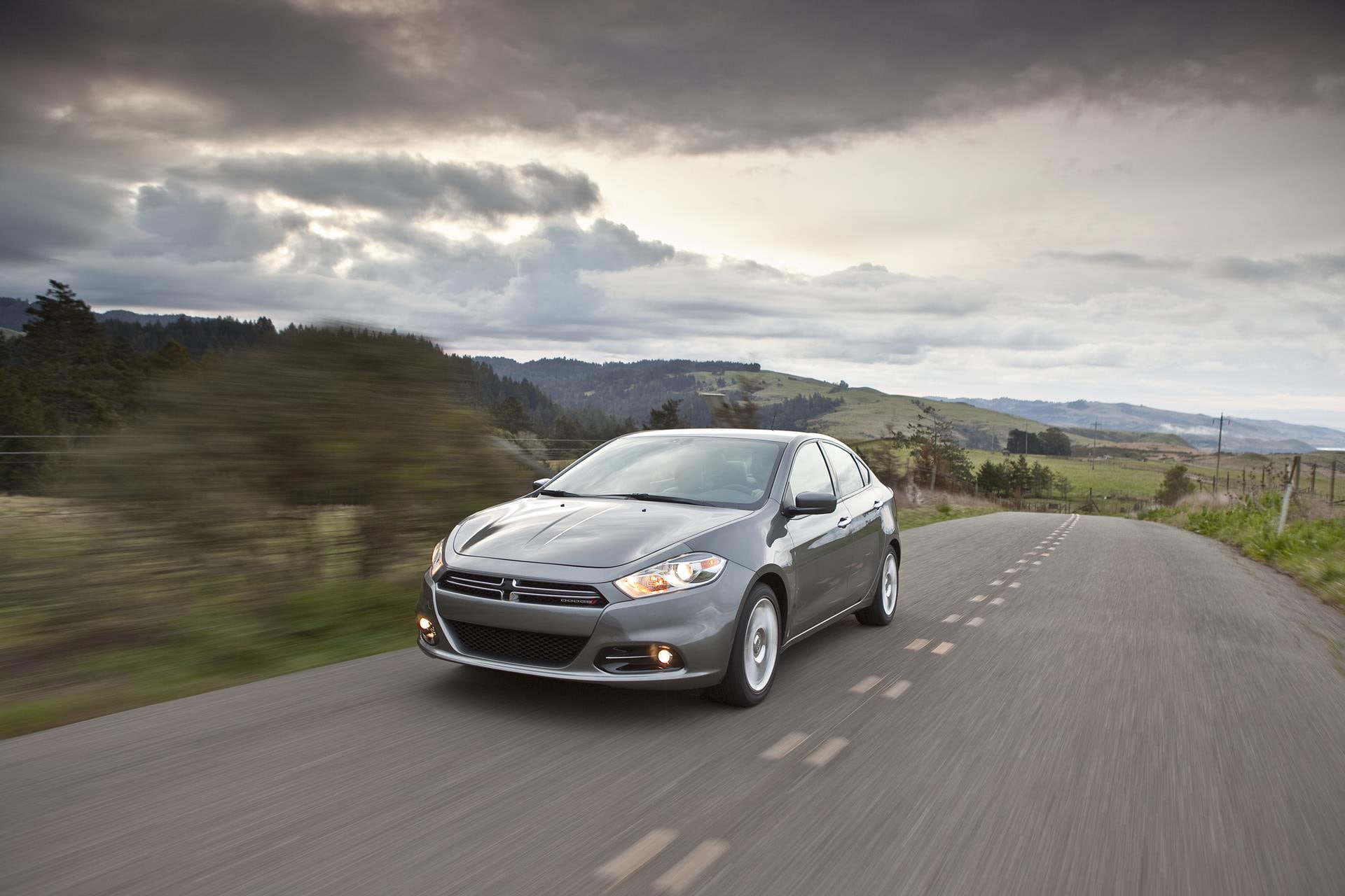 dart, 1080P, car, sedan, srt, dodge, rallycross, HD Wallpaper