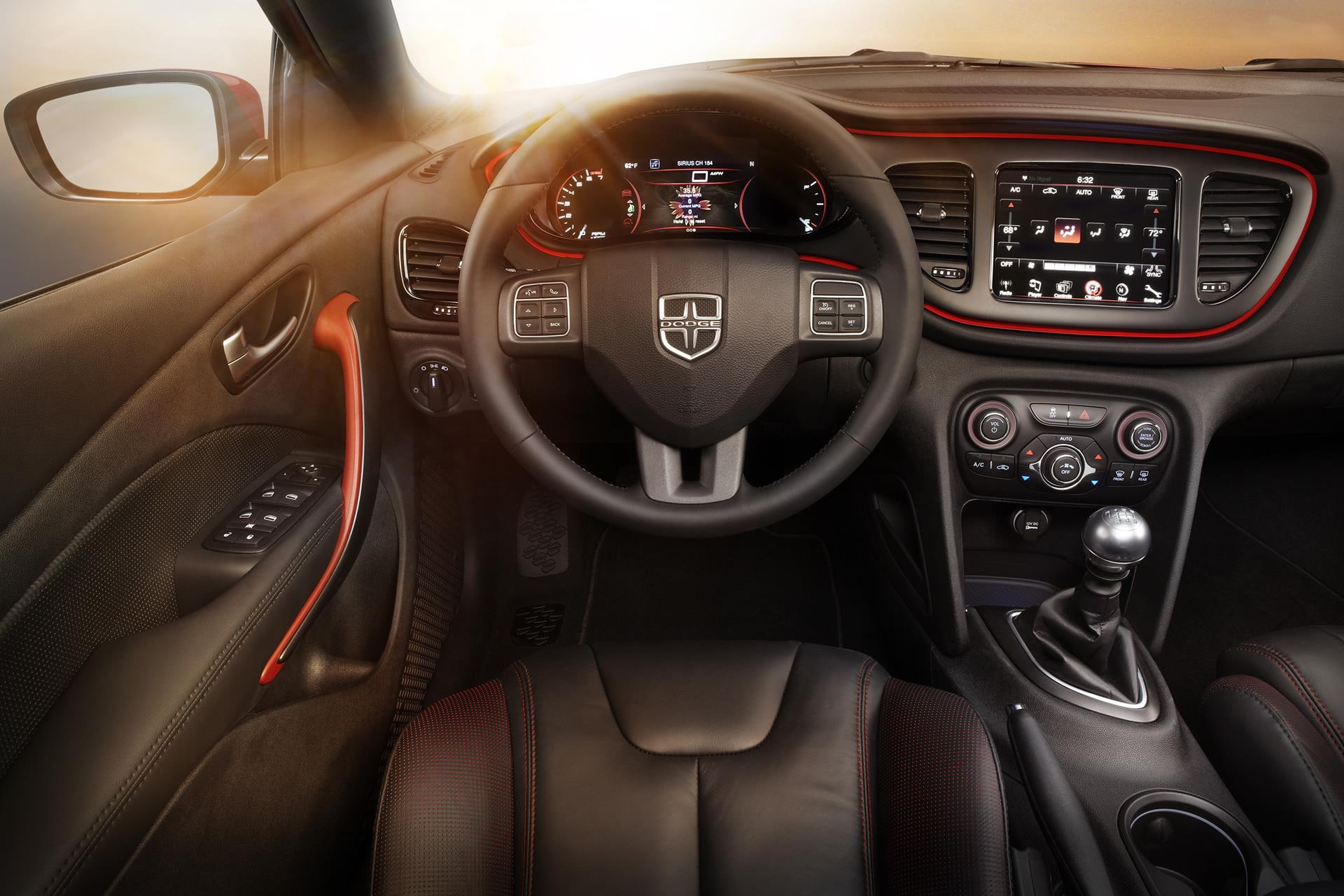 rallycross, dodge, dart, 1080P, car, sedan, srt, HD Wallpaper