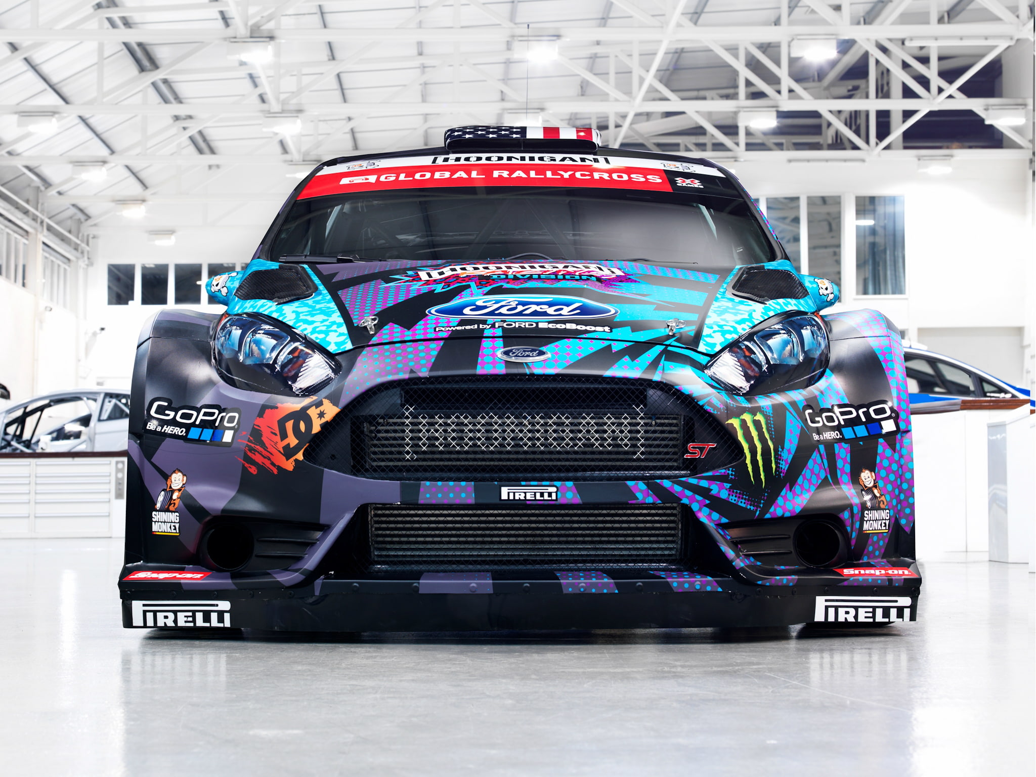 rx43, s t, fiesta, race, ford, racing, 1080P, rallycross, tuning, 2013, HD Wallpaper