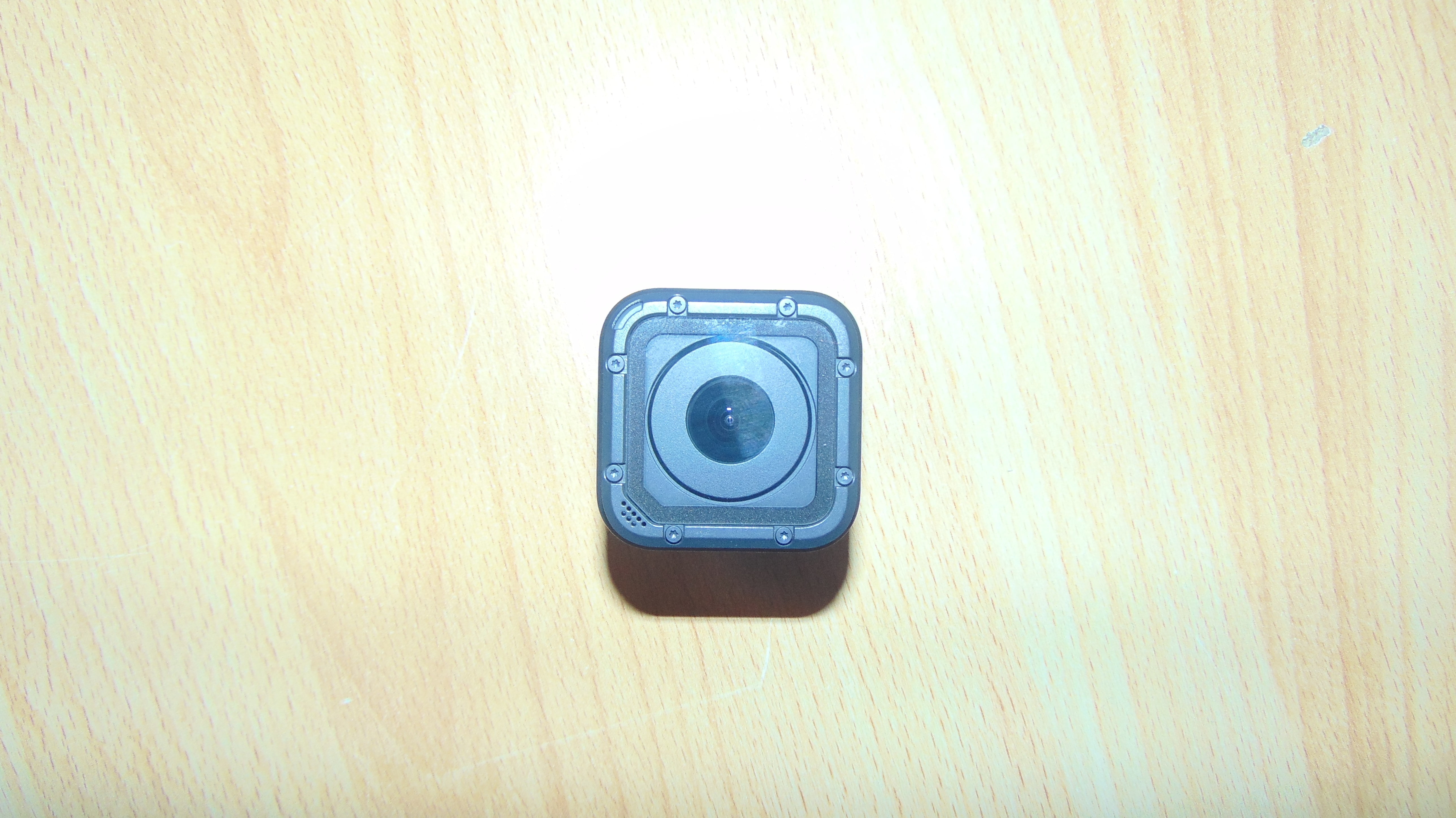 GoPro, camera - photographic equipment, still life, wood, shape, indoors, wall - building feature, no people, single object, black color, close-up, camera, HD Wallpaper