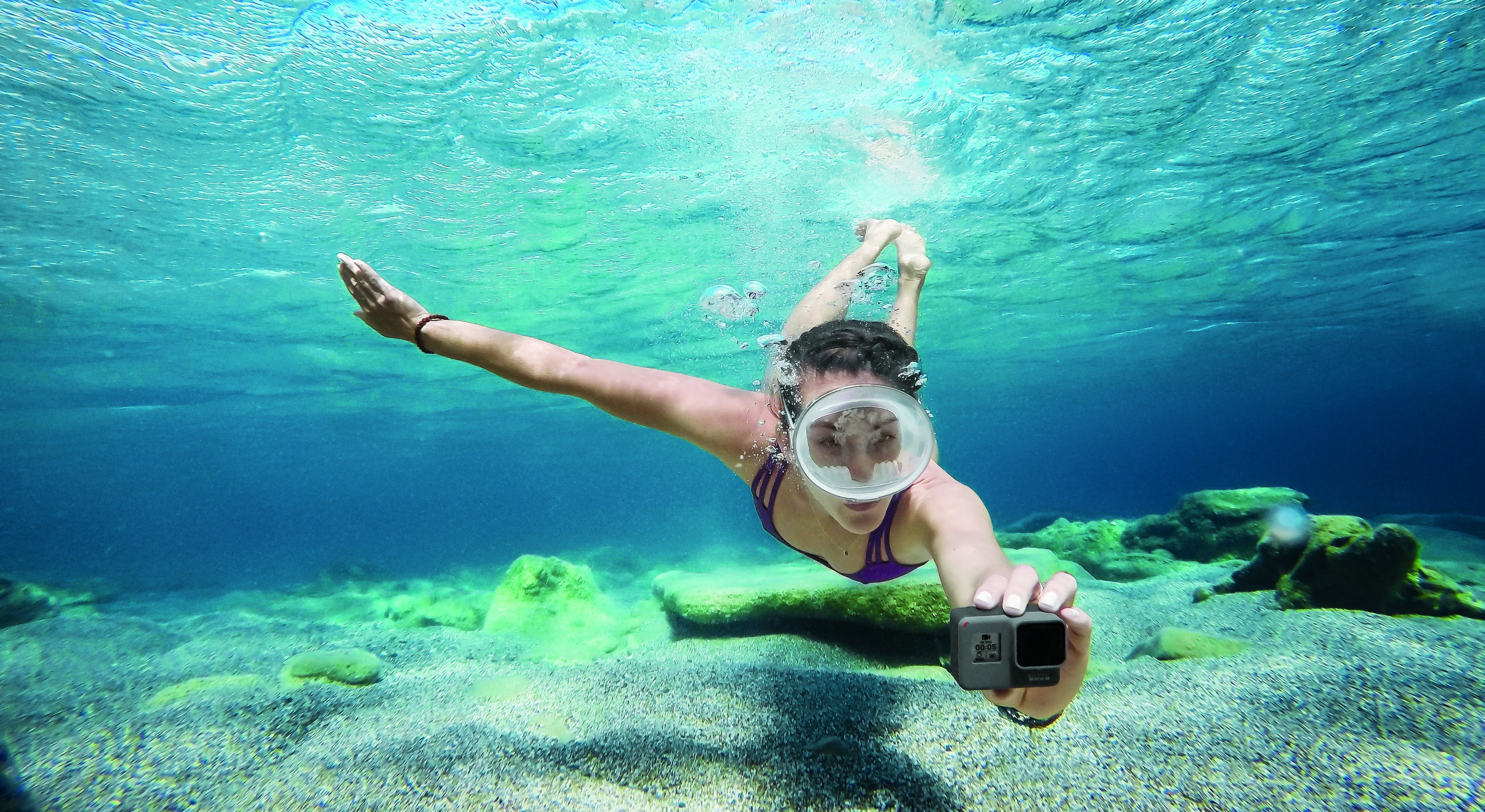 GoPro HERO 5, 4K, review, Travis Burke, Photokina 2016, hero black, 4k, HD Wallpaper