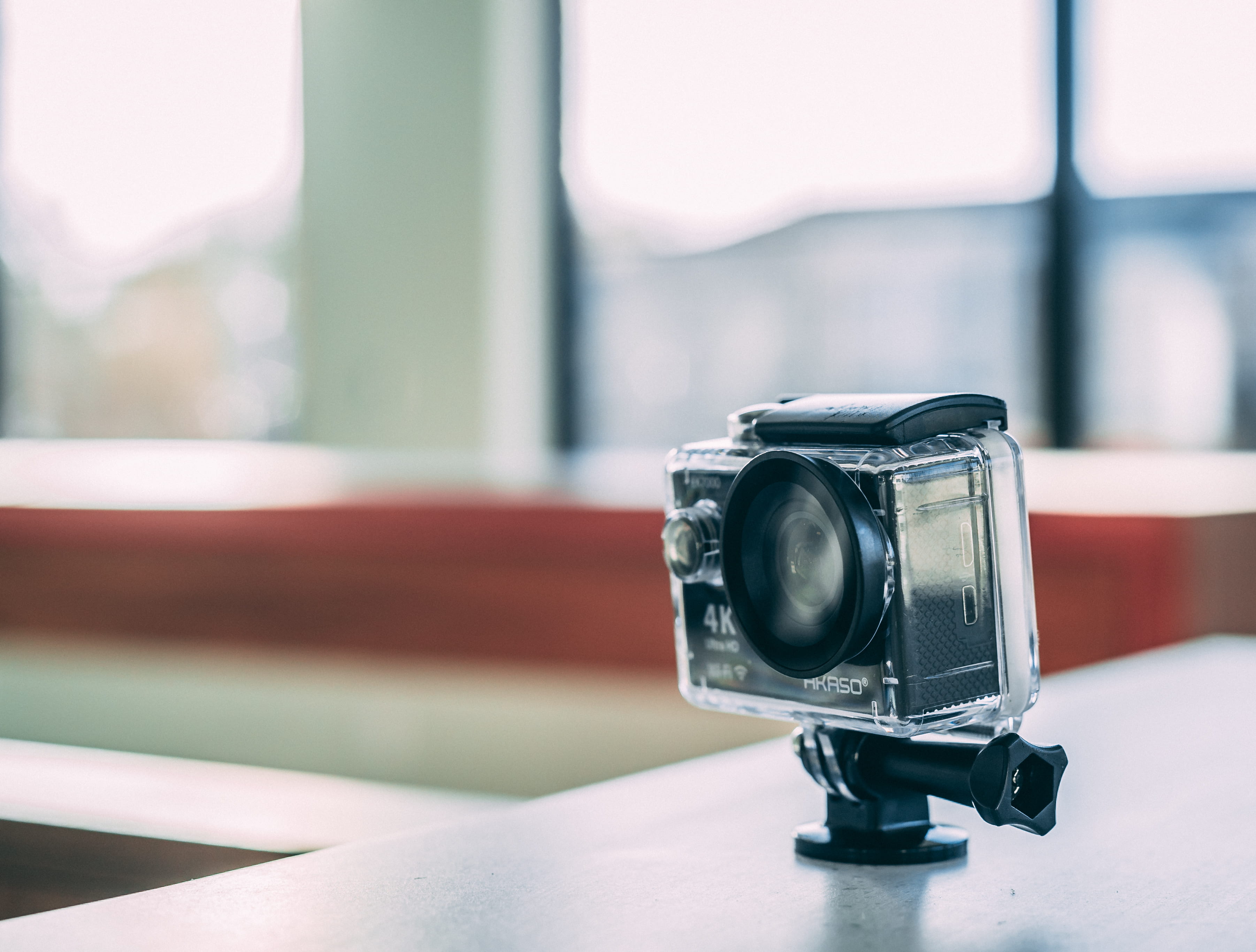 still life, small camera, digital camera, camera, equipment, analog, focus on foreground, 2K, camera - photographic equipment, case, technology, table, HD Wallpaper