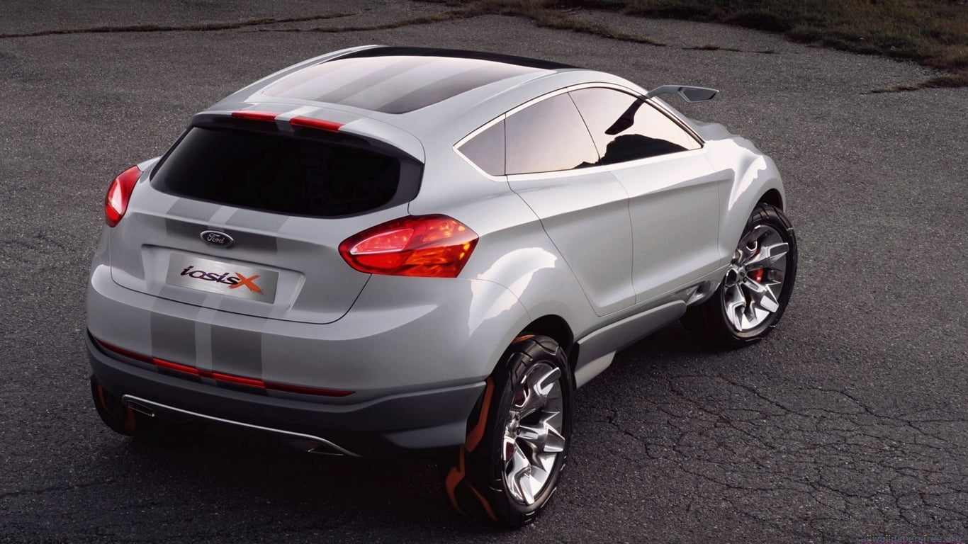 land vehicle, motor vehicle, wheel, convertible, hatchback, driving, street, road, speed, Ford, silver, red, tire, high angle view, sports car, car, chrome, HD Wallpaper