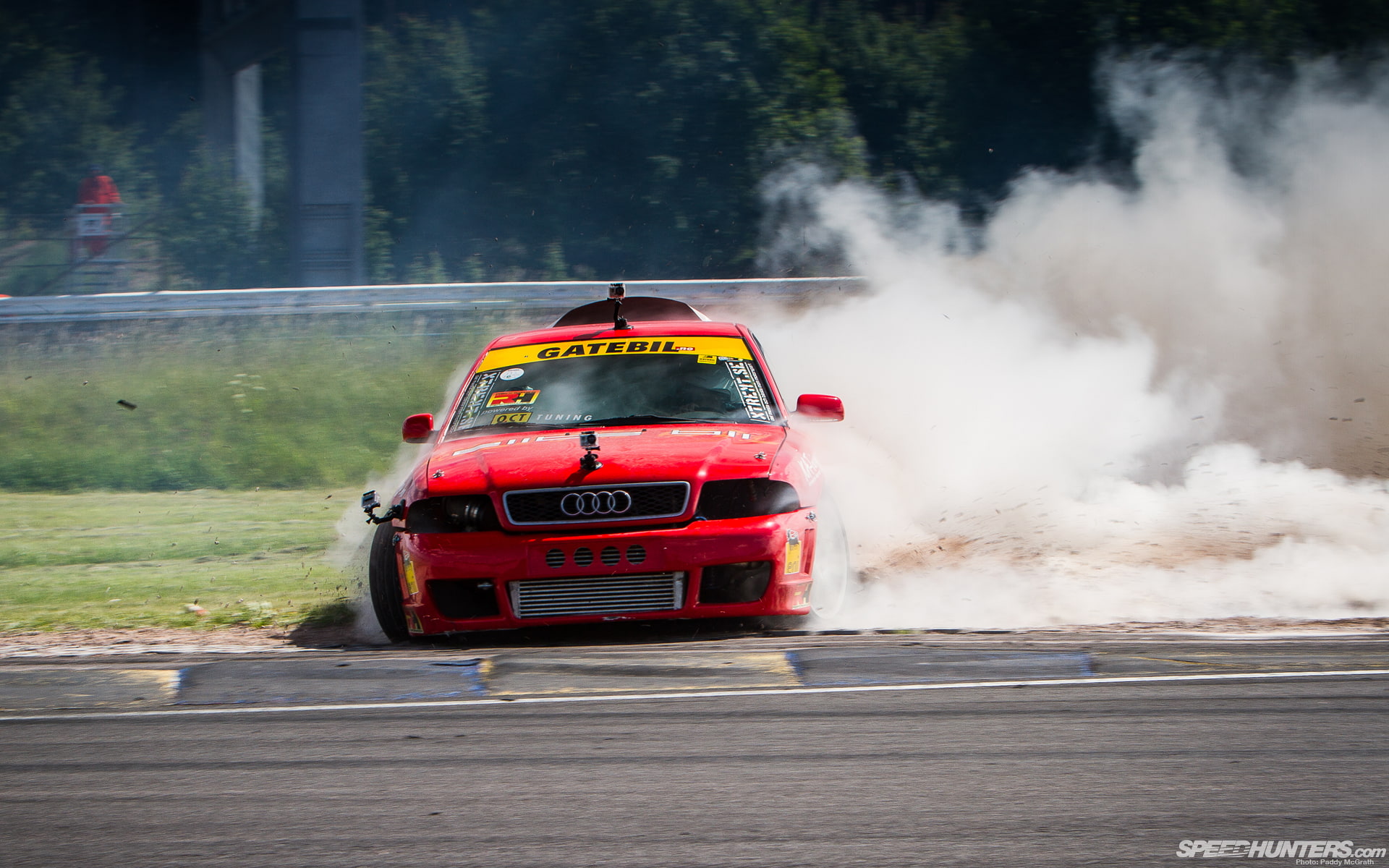 1080P, cars, smoke, hd, motion, blur, drift, audi, HD Wallpaper