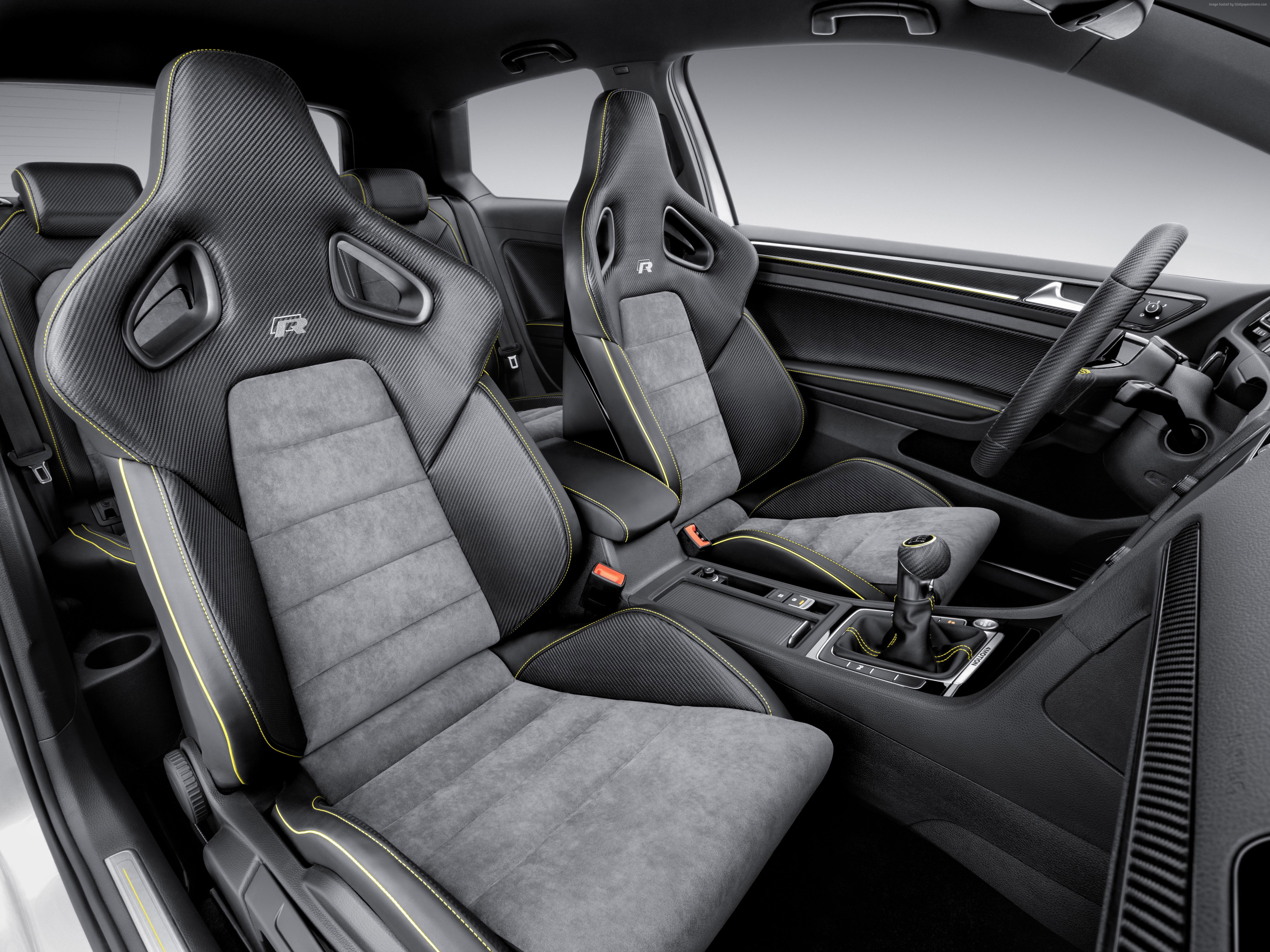 Mk7, Volkswagen Golf R400, concept, Volkswagen, 4K, test drive, sports car, interior, review, HD Wallpaper