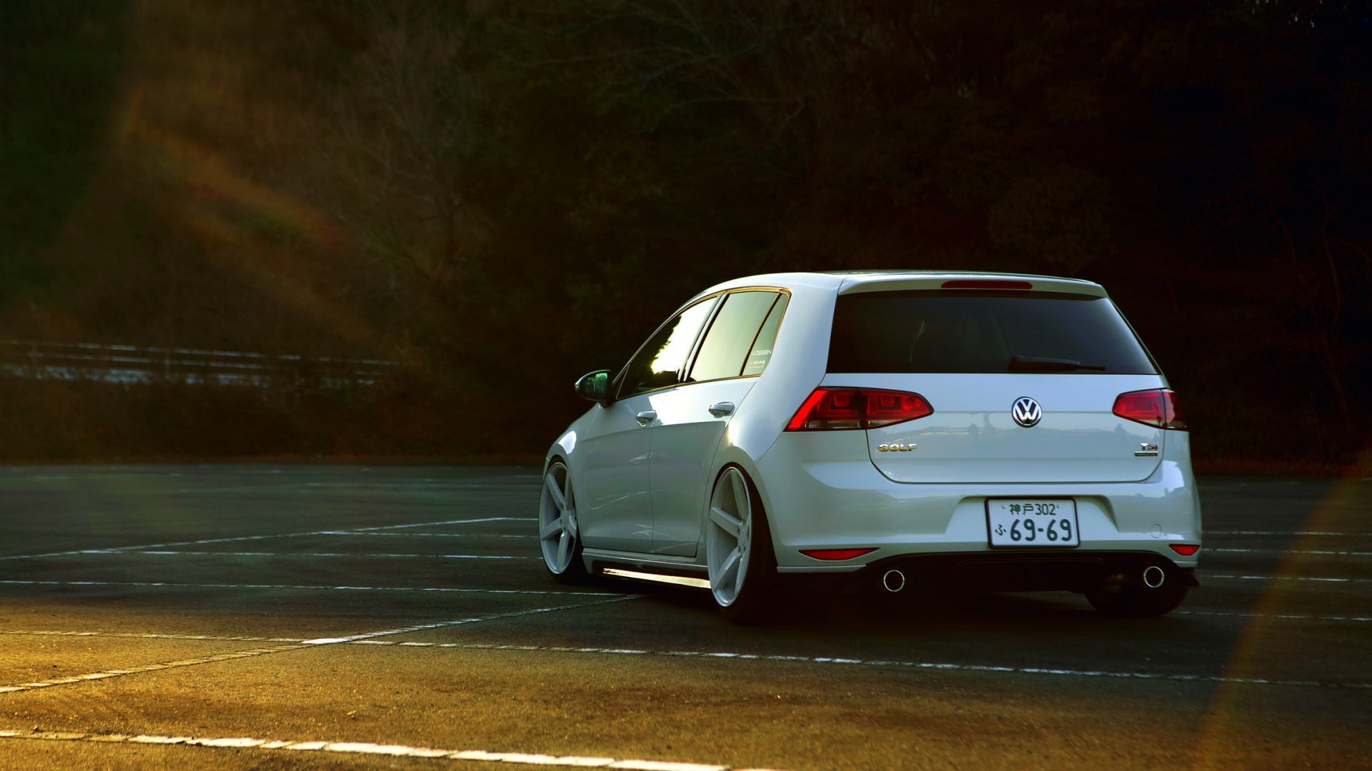 car, Golf VII, Golf 7, 1080P, volkswagen, HD Wallpaper