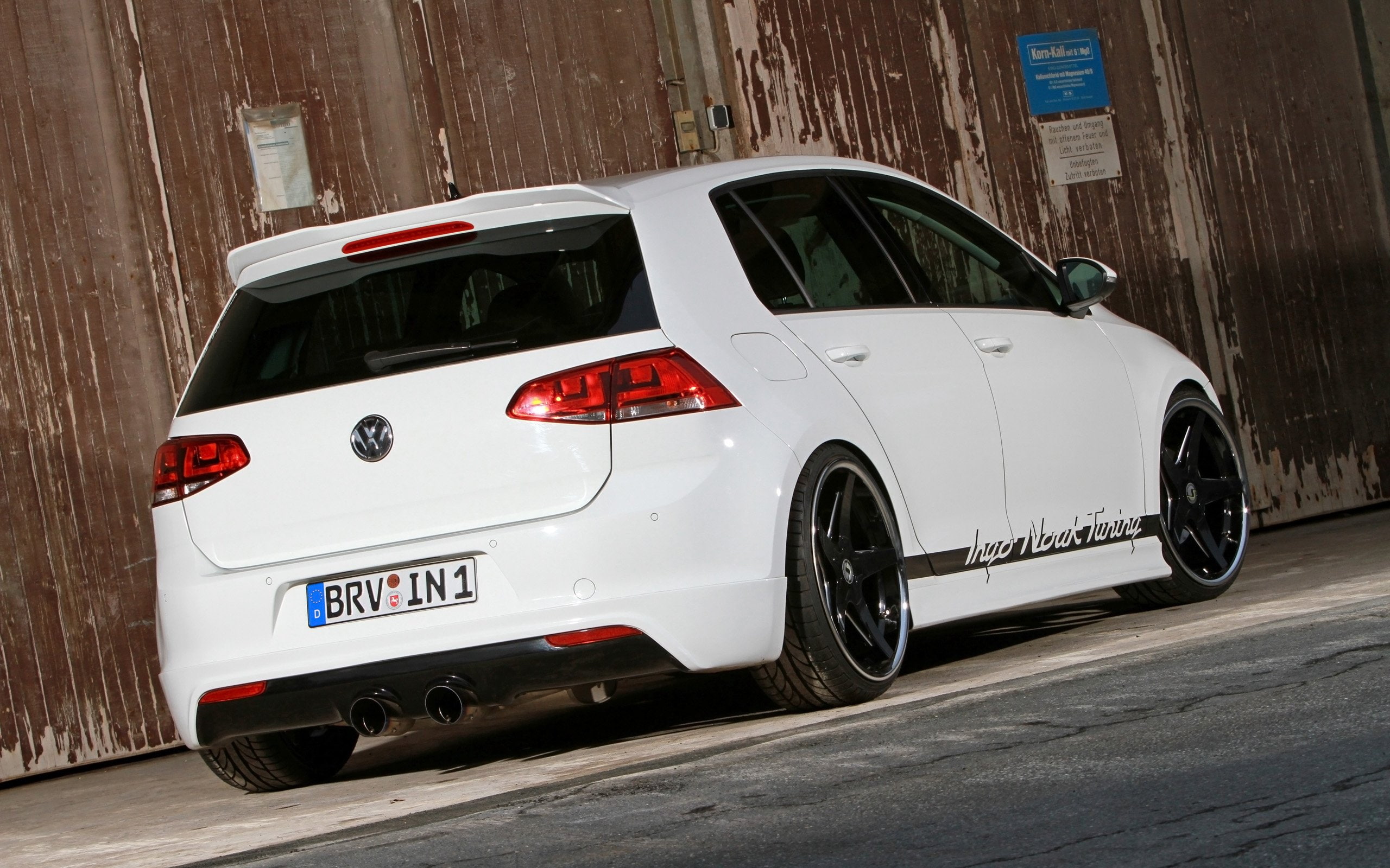 golf, ingo noak tuning, volkswagen, tuning, vii, 2014, 2K, HD Wallpaper