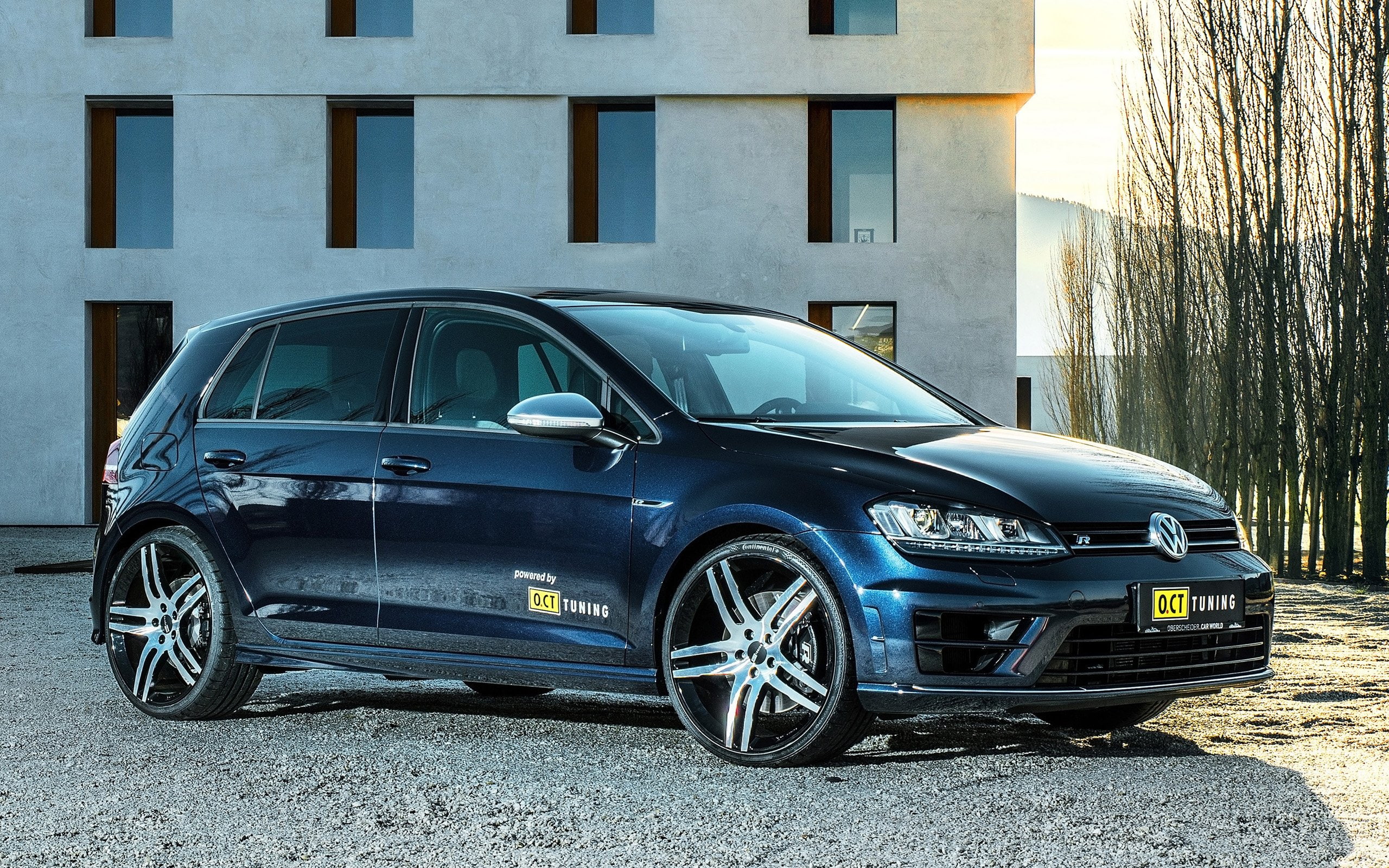 oct, volkswagen, 2016, 2K, golf, tuning, vii, HD Wallpaper