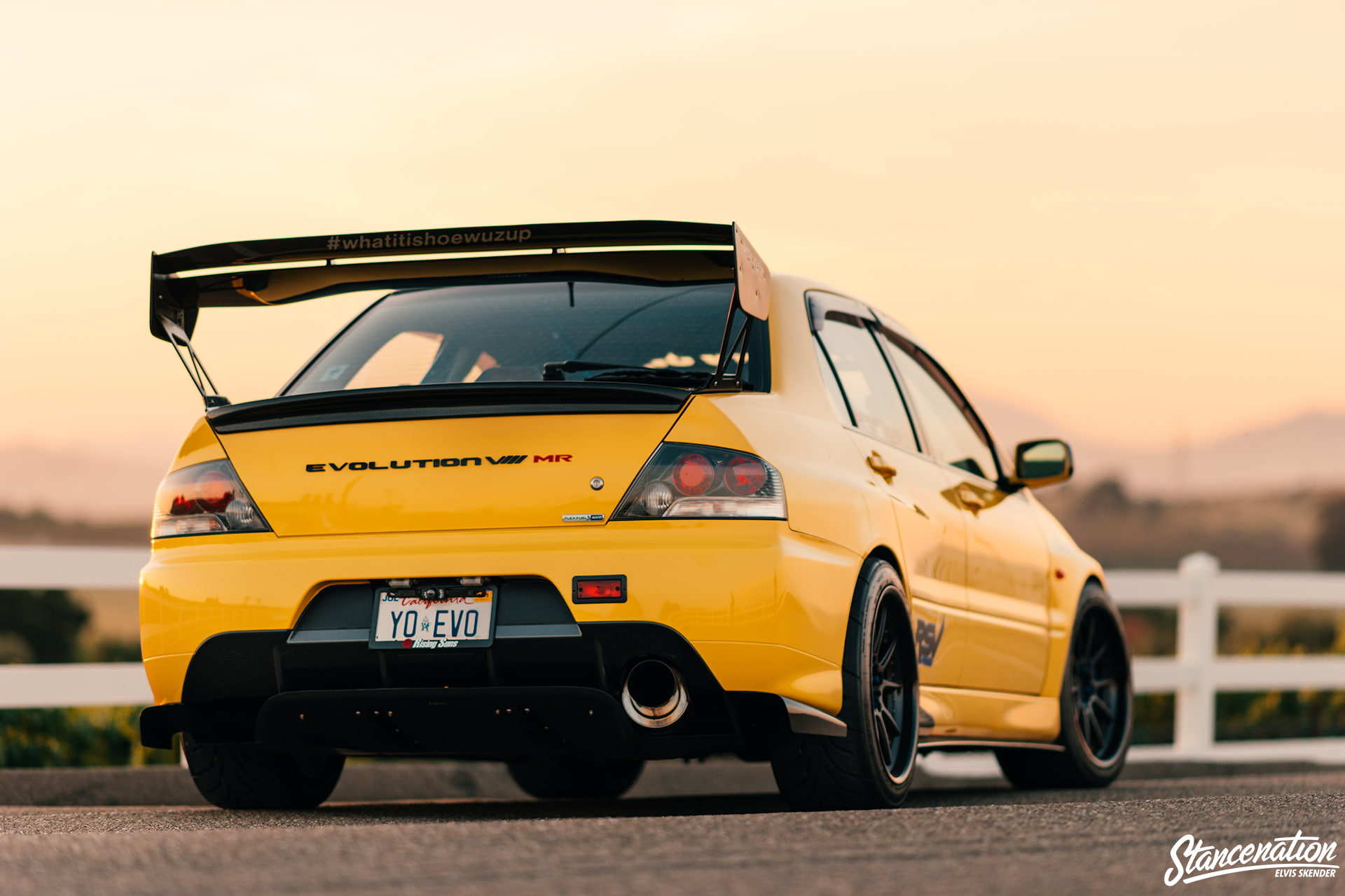 Mitsubishi Lancer Evolution VIII, StanceNation, vehicle, car, Mitsubishi Lancer Evolution MR, 1080P, mitsubishi, HD Wallpaper
