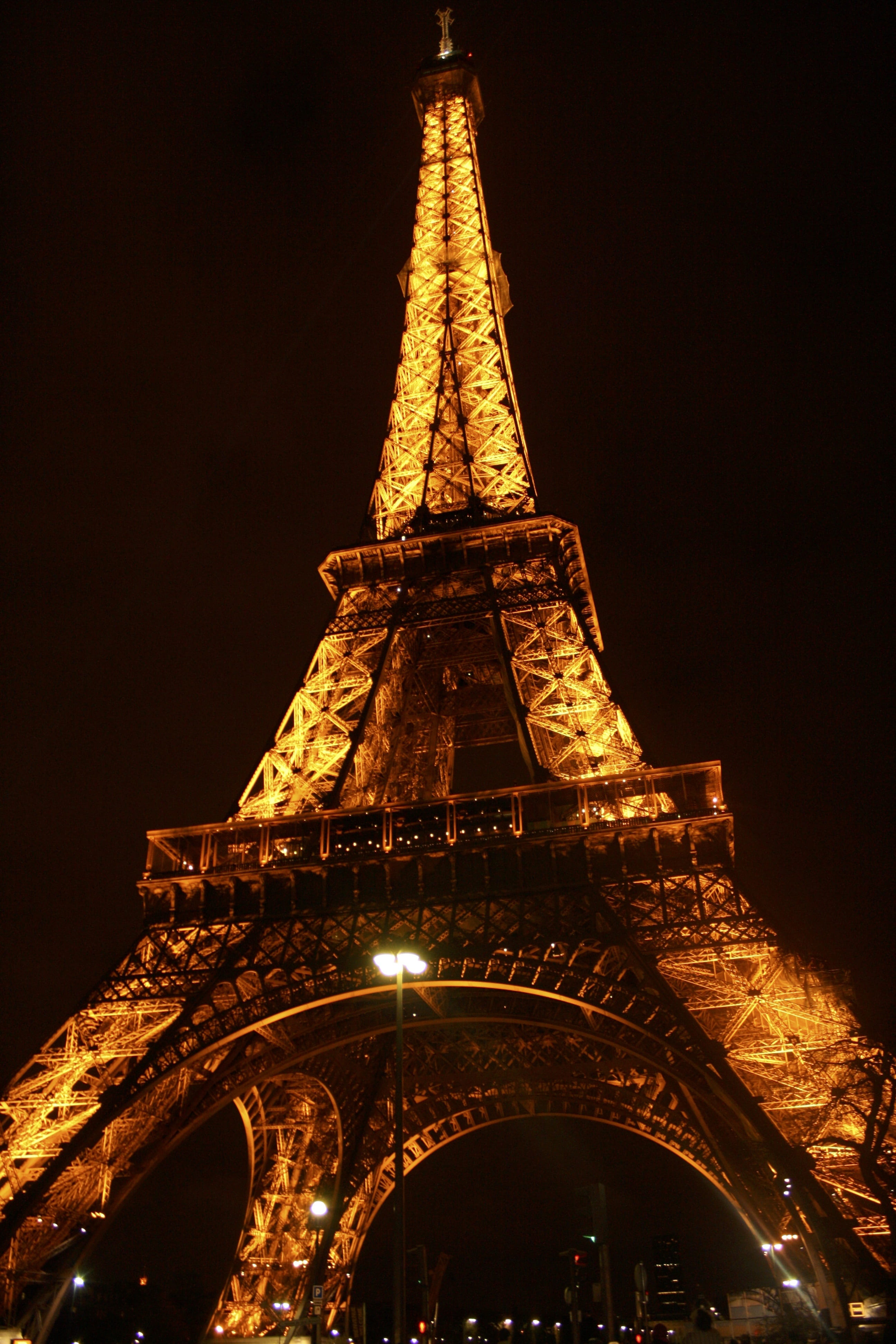 vista, horizon, paris, tall - high, tour eiffel, nature, arch, church, low angle view, landscape, illuminated, night, colors, holidays, spire, tourism, Phone HD Wallpaper