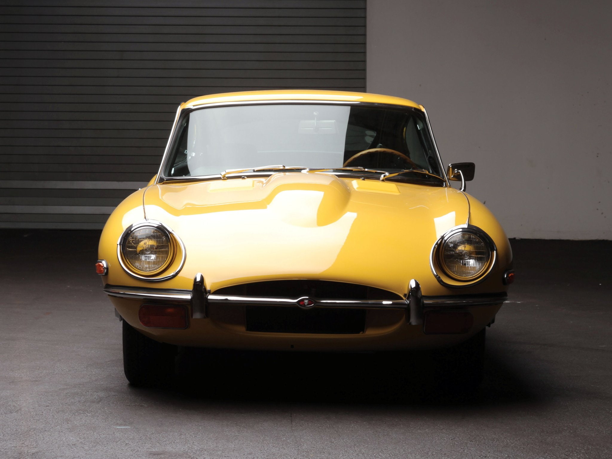 jaguar, series ii, 1080P, e type, supercar, us spec, fixed, head, 1968, classic, coupe, HD Wallpaper
