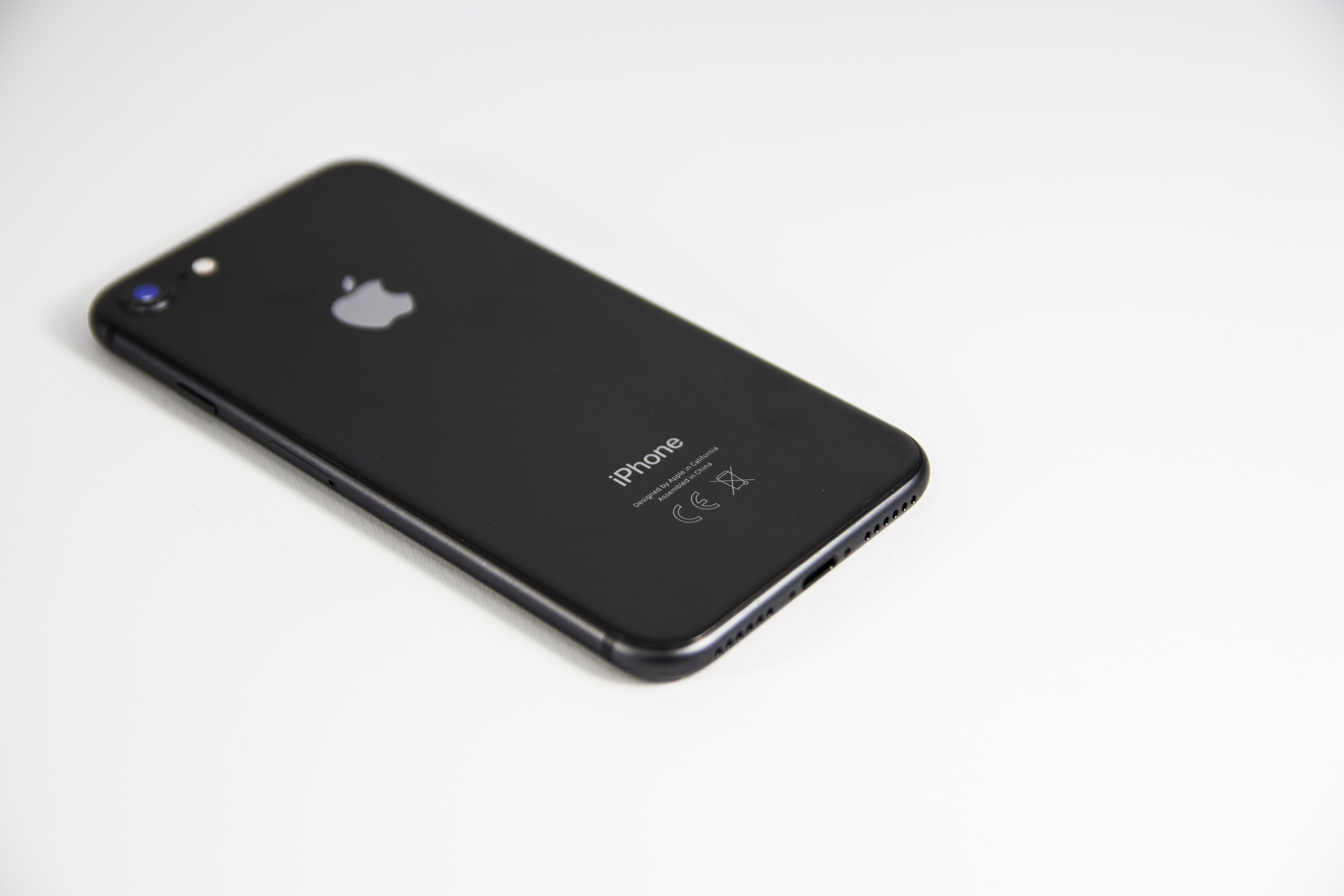 single object, communication, black color, portability, studio shot, device screen, connection, 5K, background, hd, iphone, close-up, technology, mobile, HD Wallpaper
