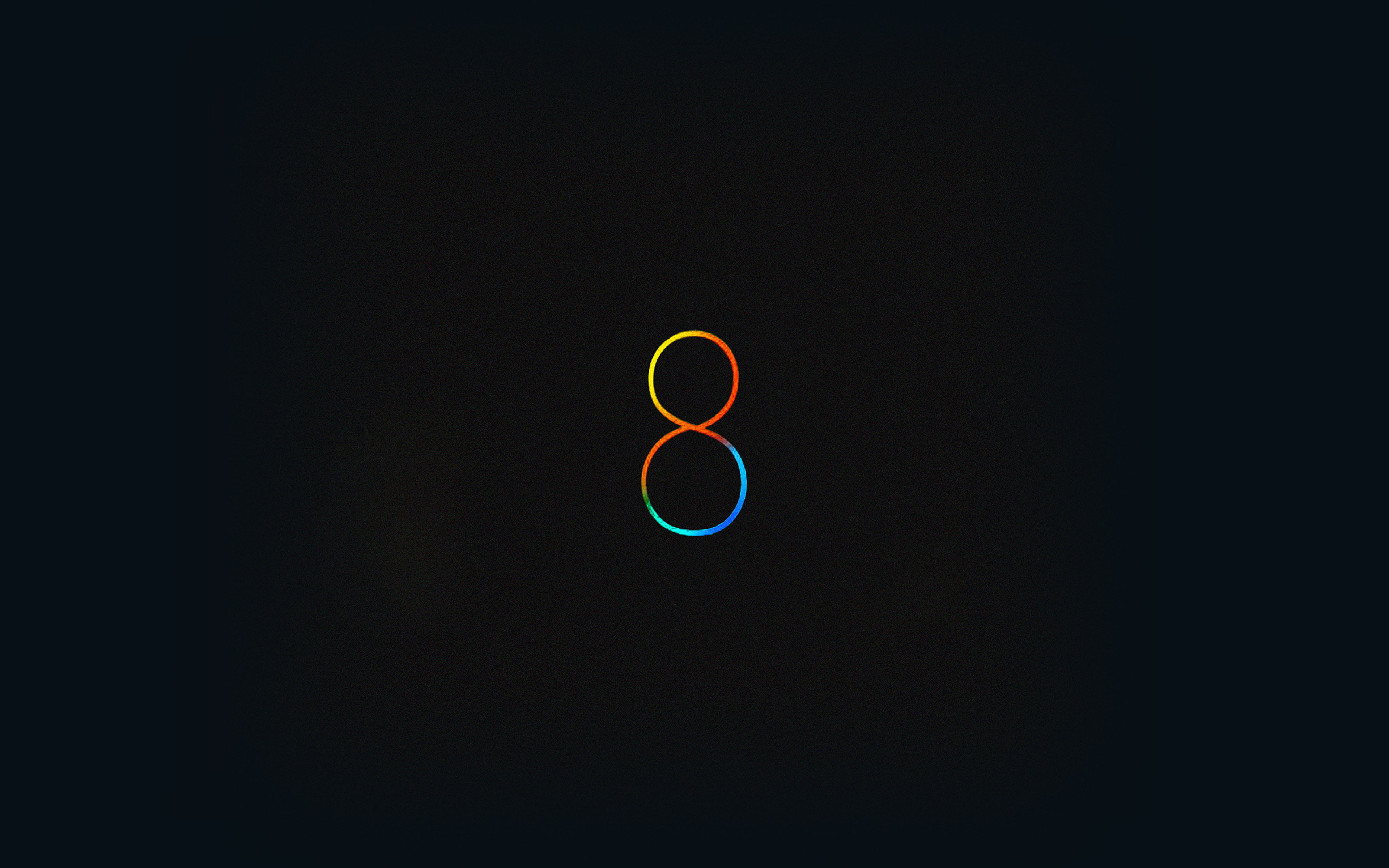 black, 8, apple, 4K, ios, HD Wallpaper