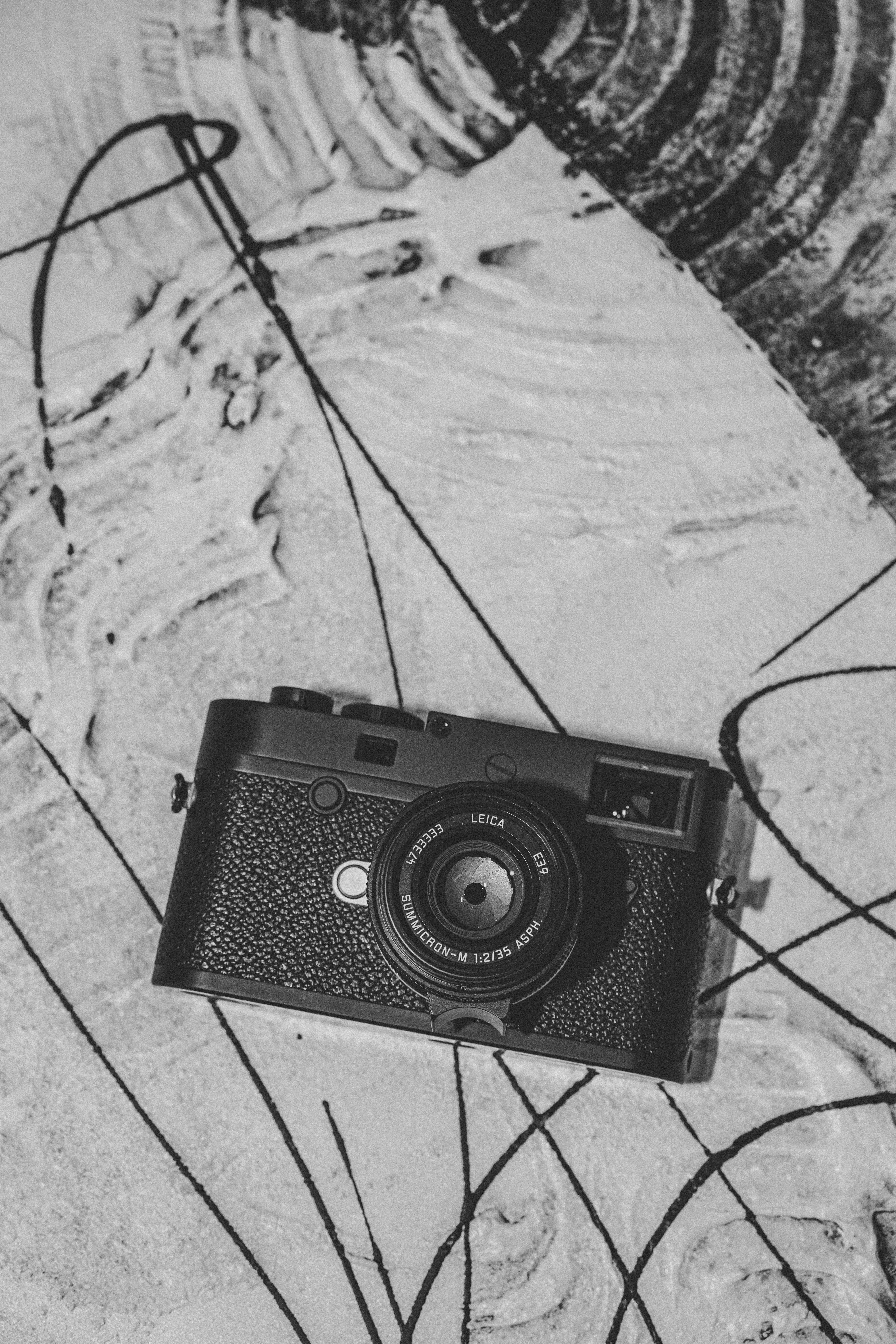 apparel, high angle view, electronics, leica, plywood, digital camera, wood, strap, shorts, vintage, retro styled, still life, floor, indoors, close-up, Phone HD Wallpaper