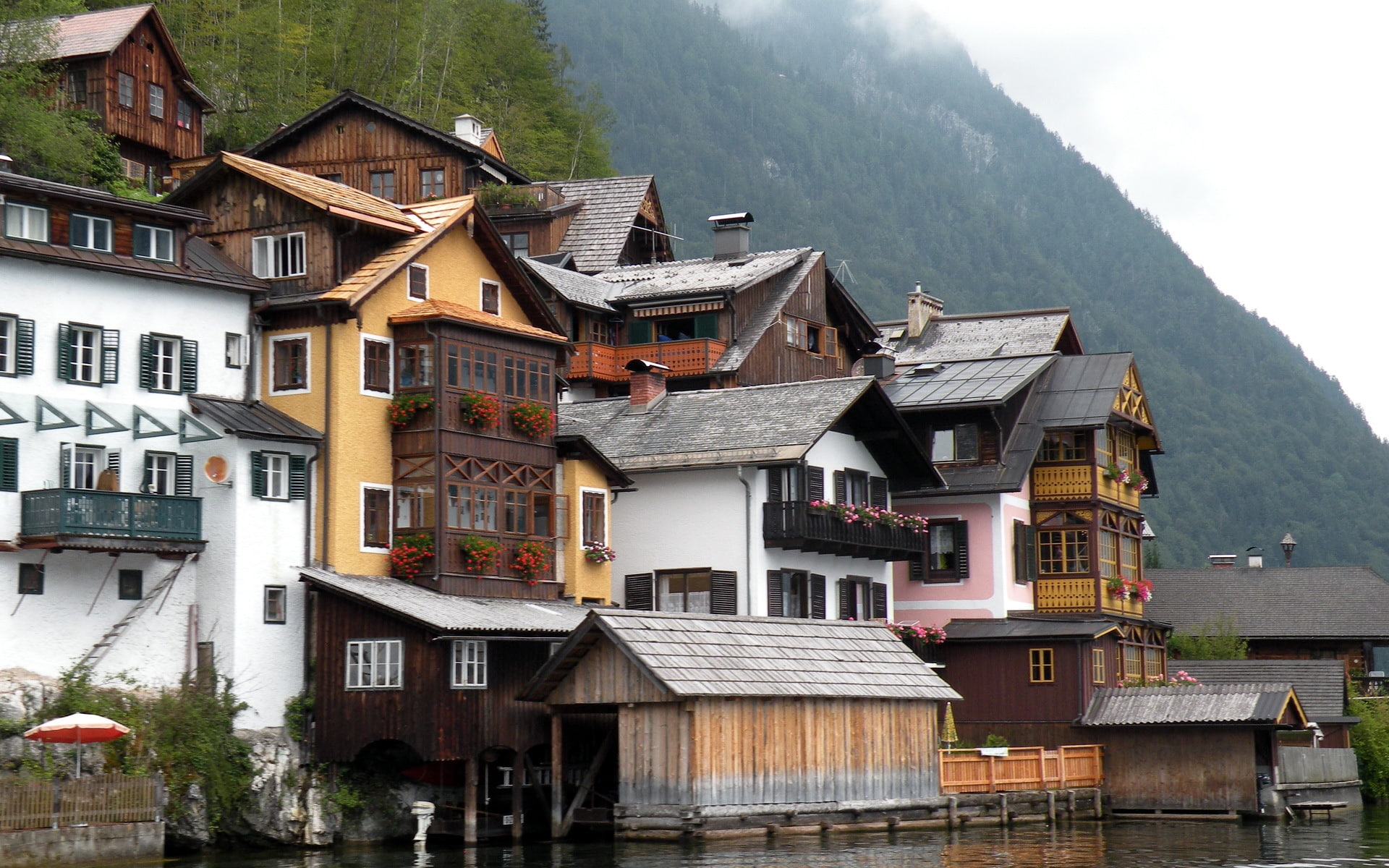Austria, 1080P, Hallstatt, HD Wallpaper