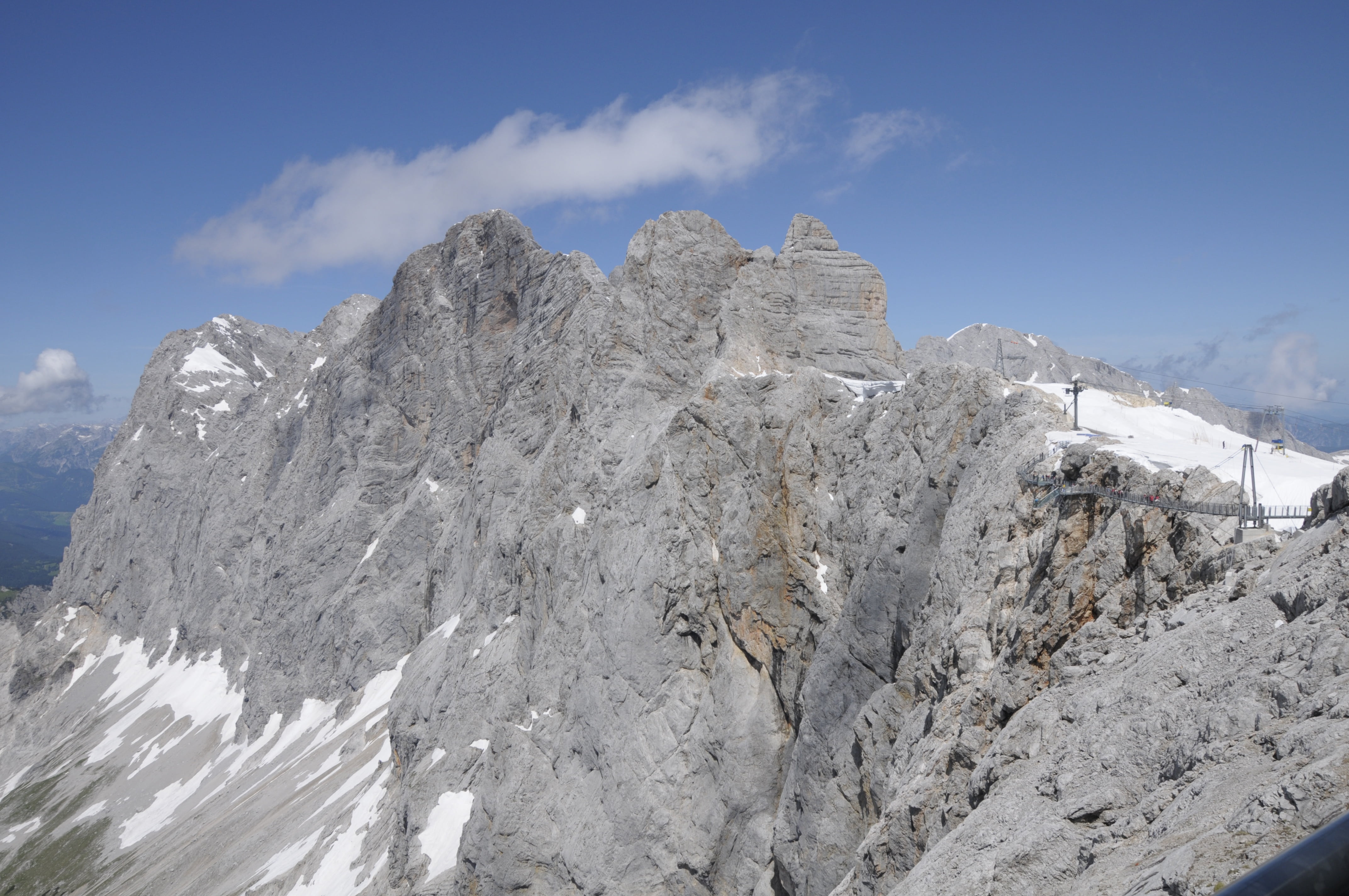 rock, mountain, environment, margit wallner, no people, gondola, dachstein, cold temperature, outdoors, mountains, tranquil scene, non-urban scene, ice, HD Wallpaper