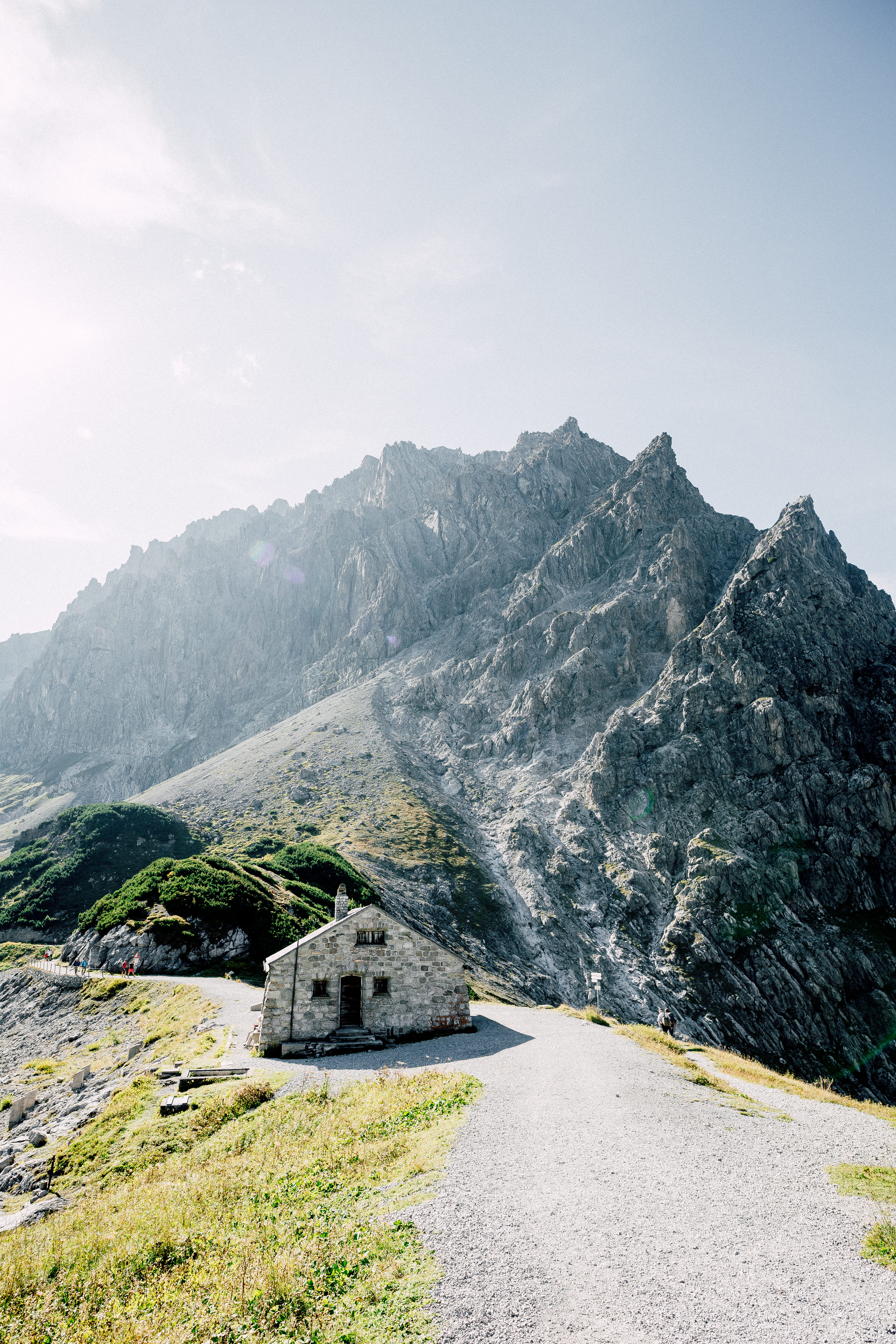 europe, near, sky, european Alps, journey, famous Place, architecture, old, building, outdoor, cultures, no People, travel, solitude, village, stone Material, Phone HD Wallpaper