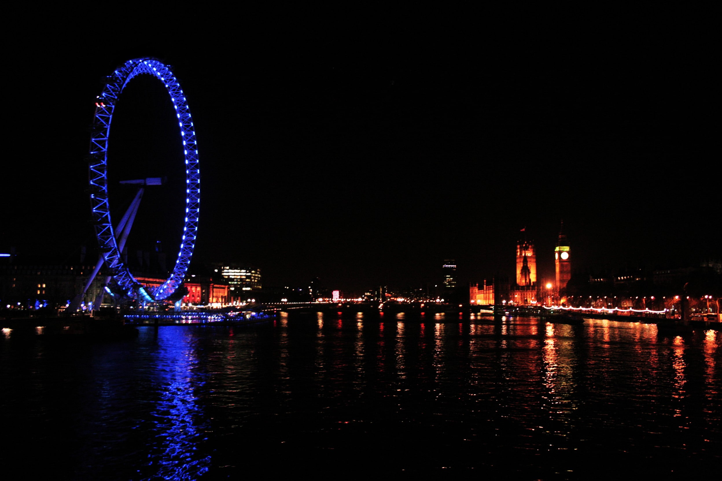London, 1080P, London Eye, HD Wallpaper