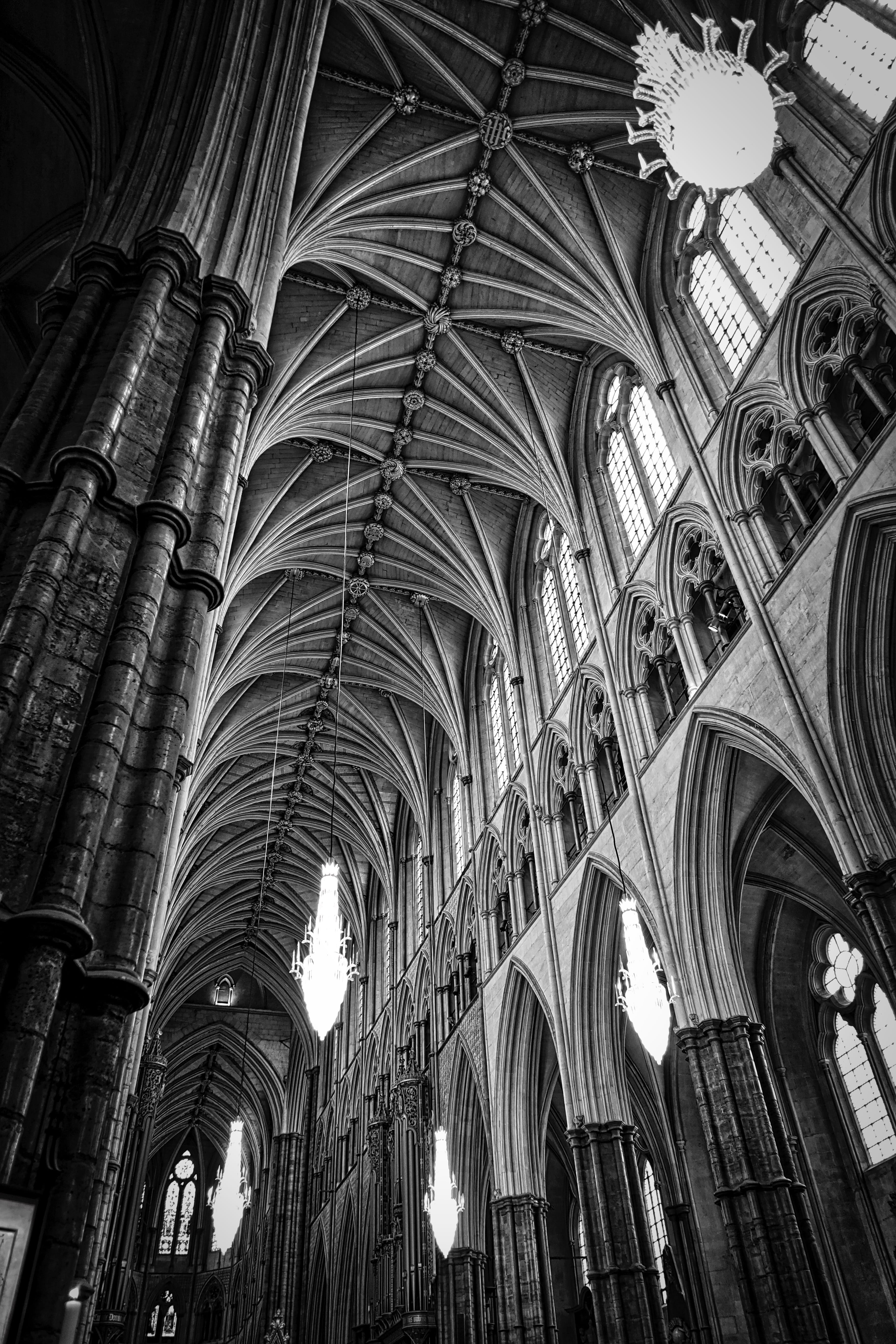 religion, decoration, arch, westminster abbey, ceiling, the past, history, arches, ornate, building, gothic style, spirituality, indoors, landmark, built structure, Phone HD Wallpaper