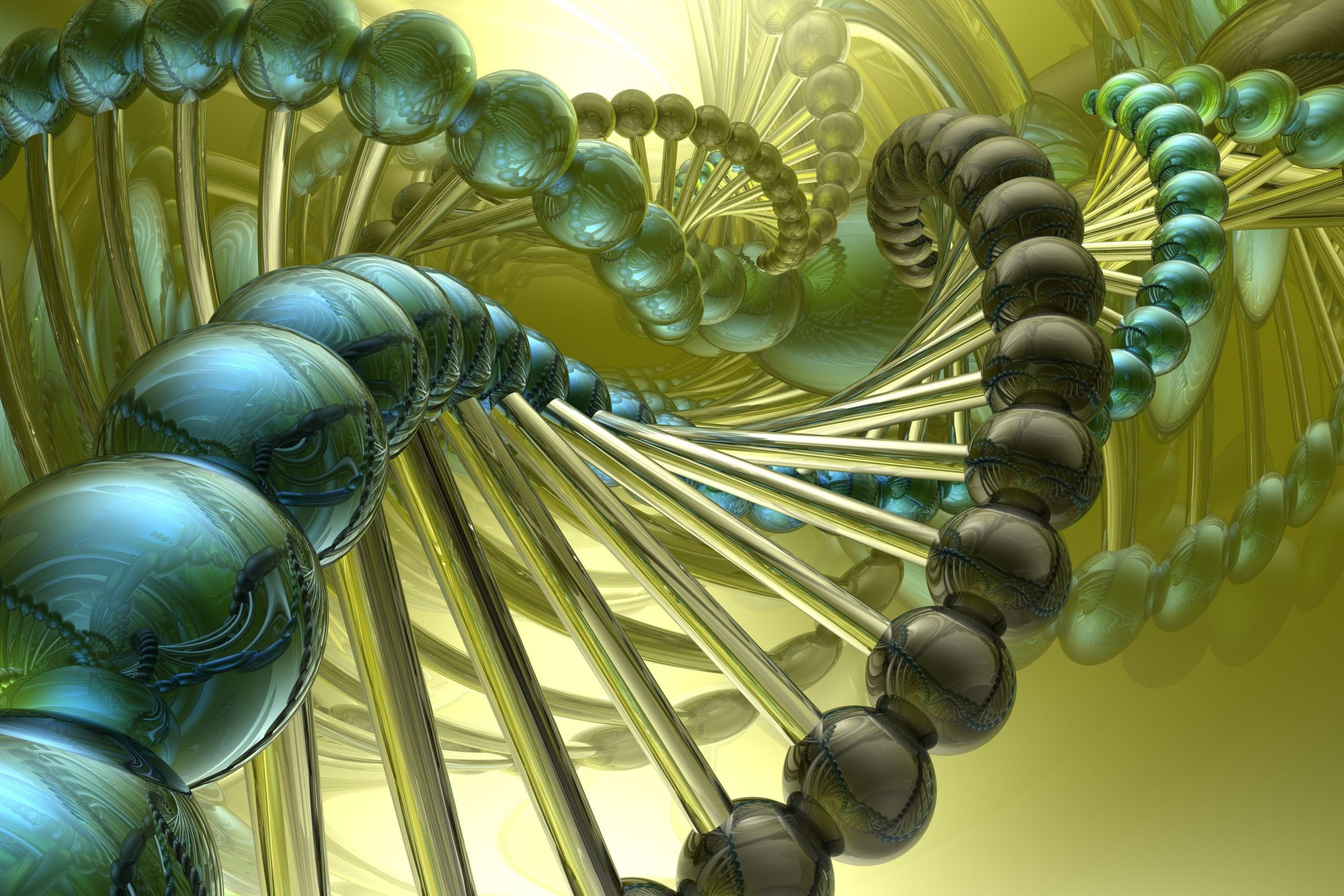 pattern, molecule, psychedelic, d, abstraction, structure, Genetic, 3, 1080P, DNA, HD Wallpaper