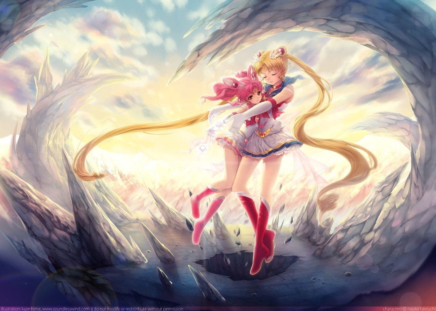 Sailor Moon, hd, moon, x, anime, sailor, 720P, art, artwork, HD Wallpaper