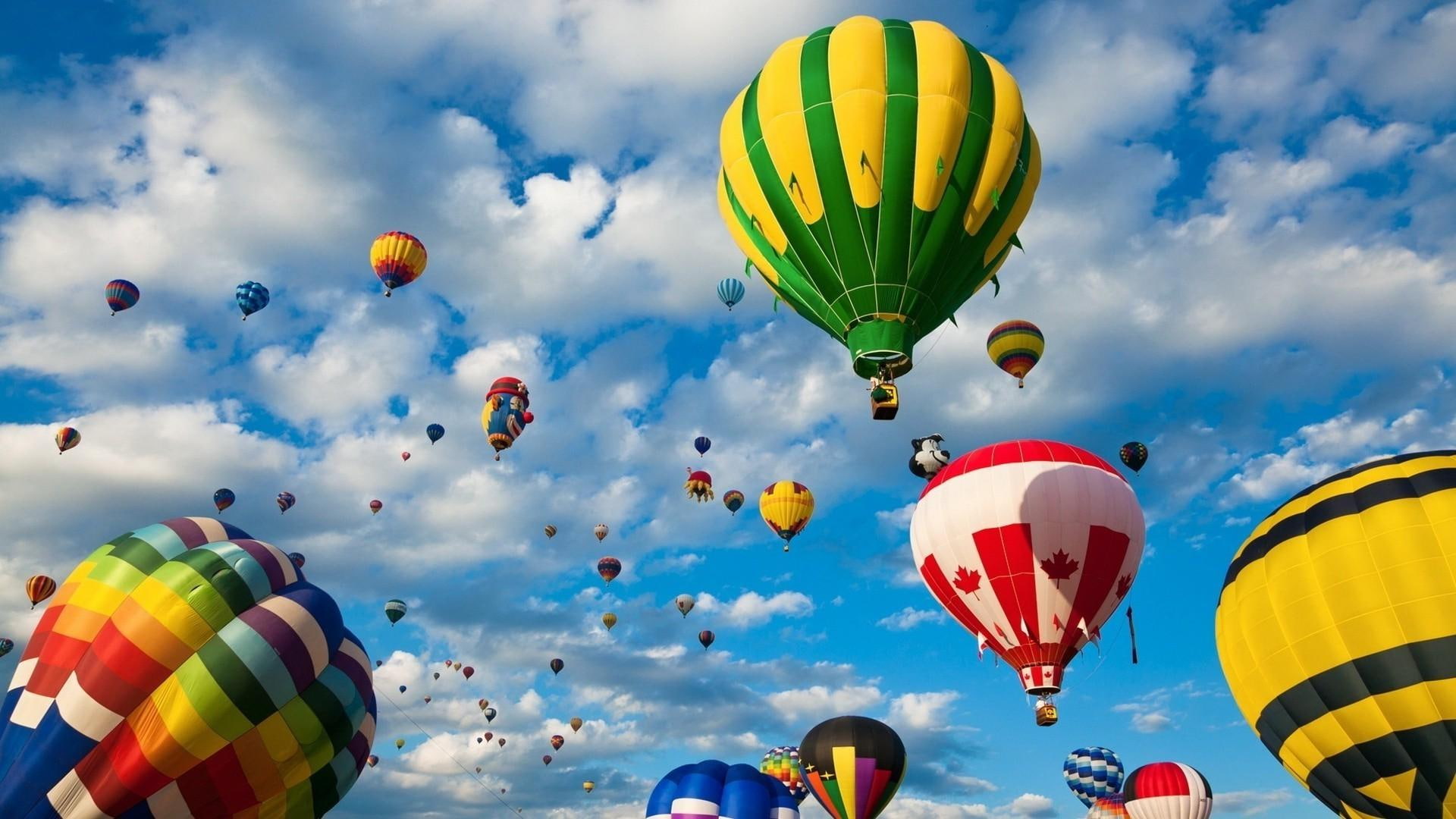 air balloon, 1080P, sky, sport, ballon, HD Wallpaper