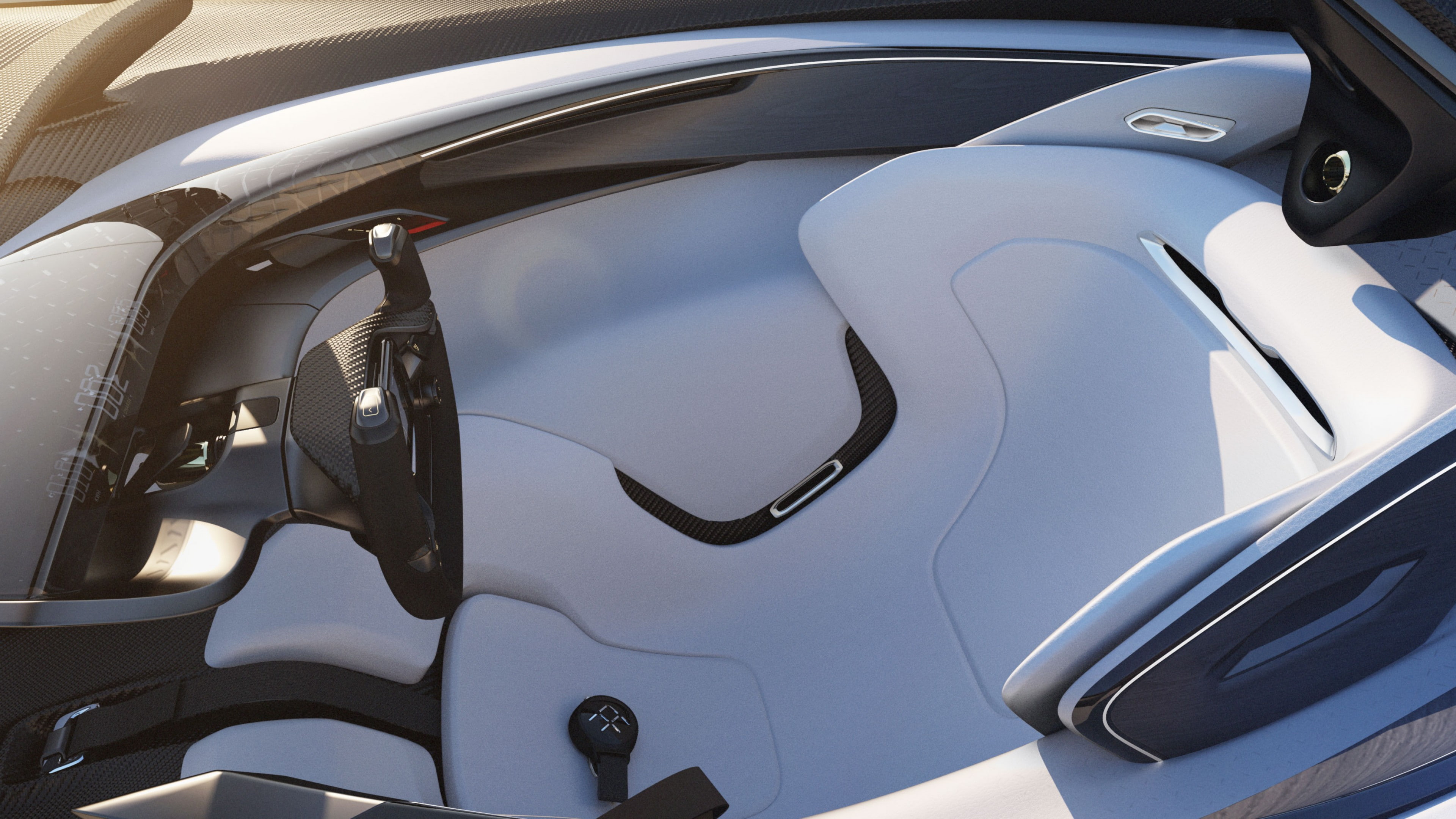 FFZERO1, vehicle, 4K, Faraday Future, bucket, leather, white, Electric Car, seat, Best Electric Cars, HD Wallpaper