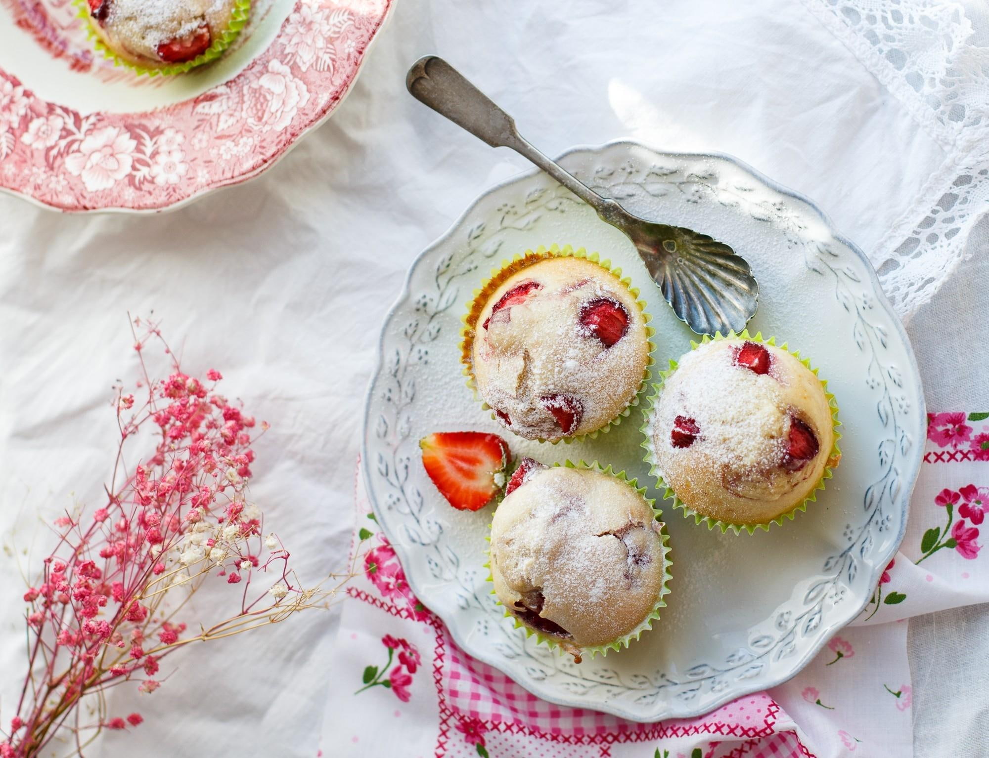 food, pancakes, sweets, muffins, 1080P, dessert, HD Wallpaper