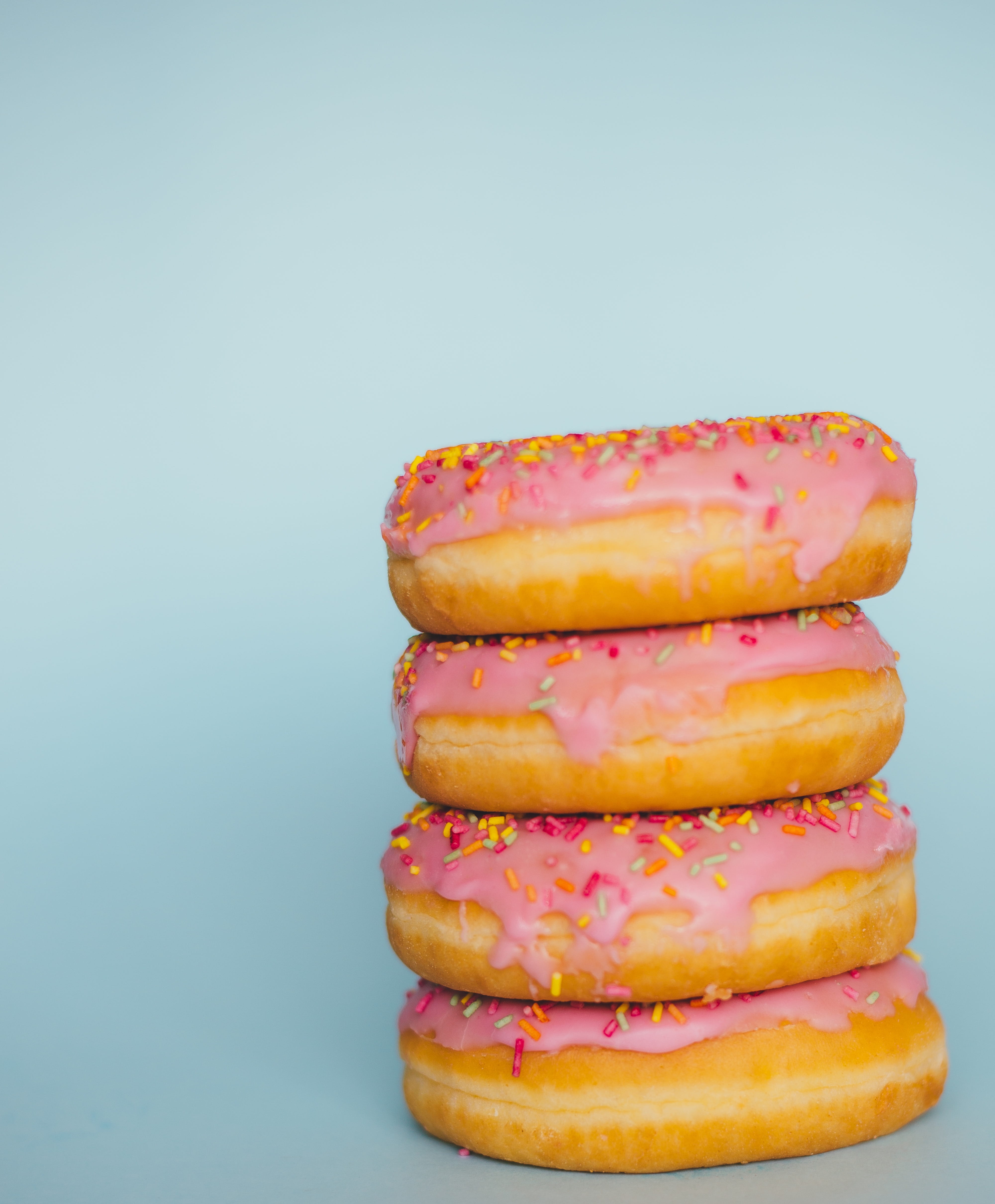 cake, stack, macaroon, baking, temptation, pastry, 4K, cookies, studio shot, baked, icing, freshness, ready-to-eat, sugar, french food, donuts, sweet, Phone HD Wallpaper