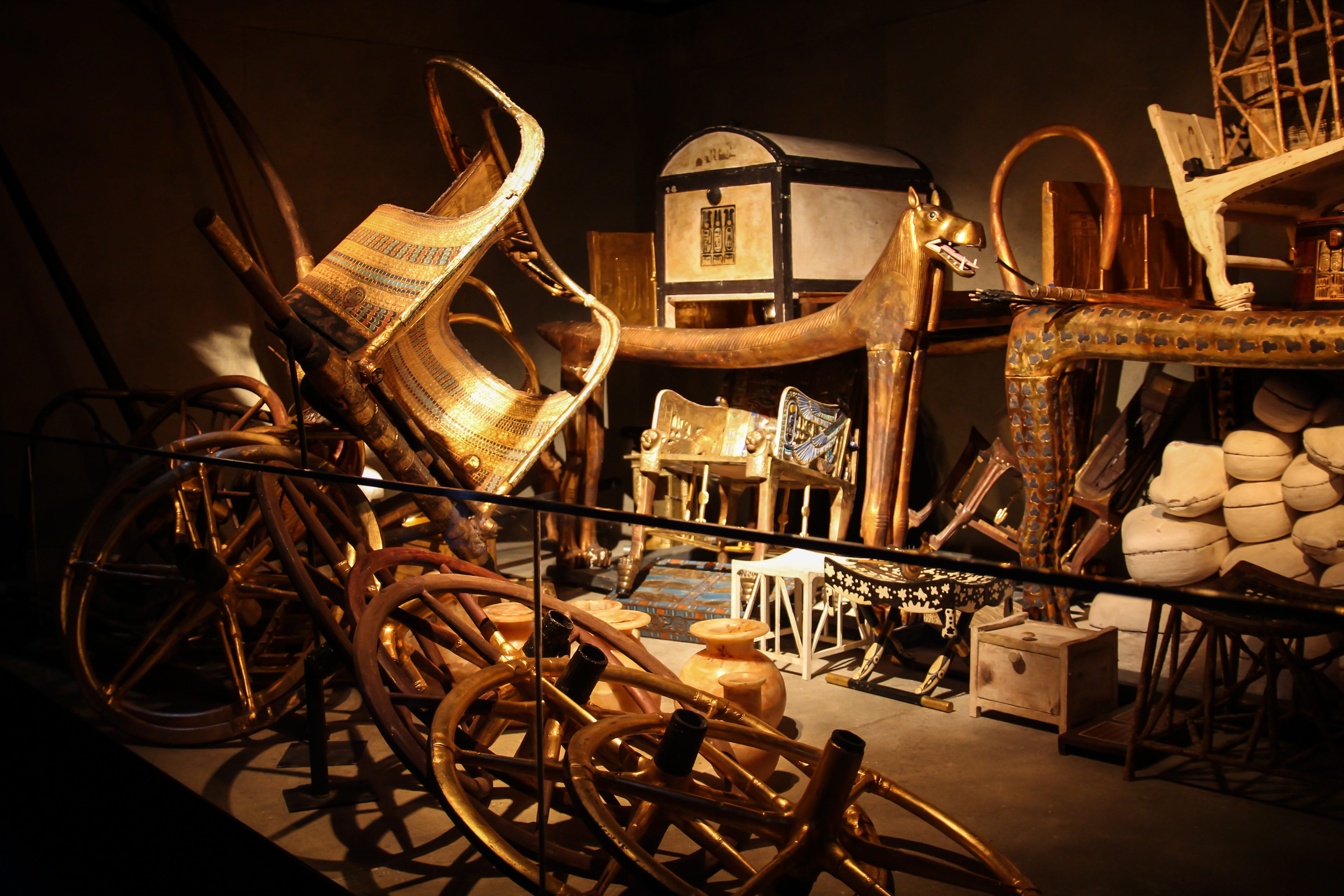 heap, illuminated, musical instrument, art and craft, transportation, large group of objects, 5K, no people, metal, burial, nature, decoration, abundance, HD Wallpaper