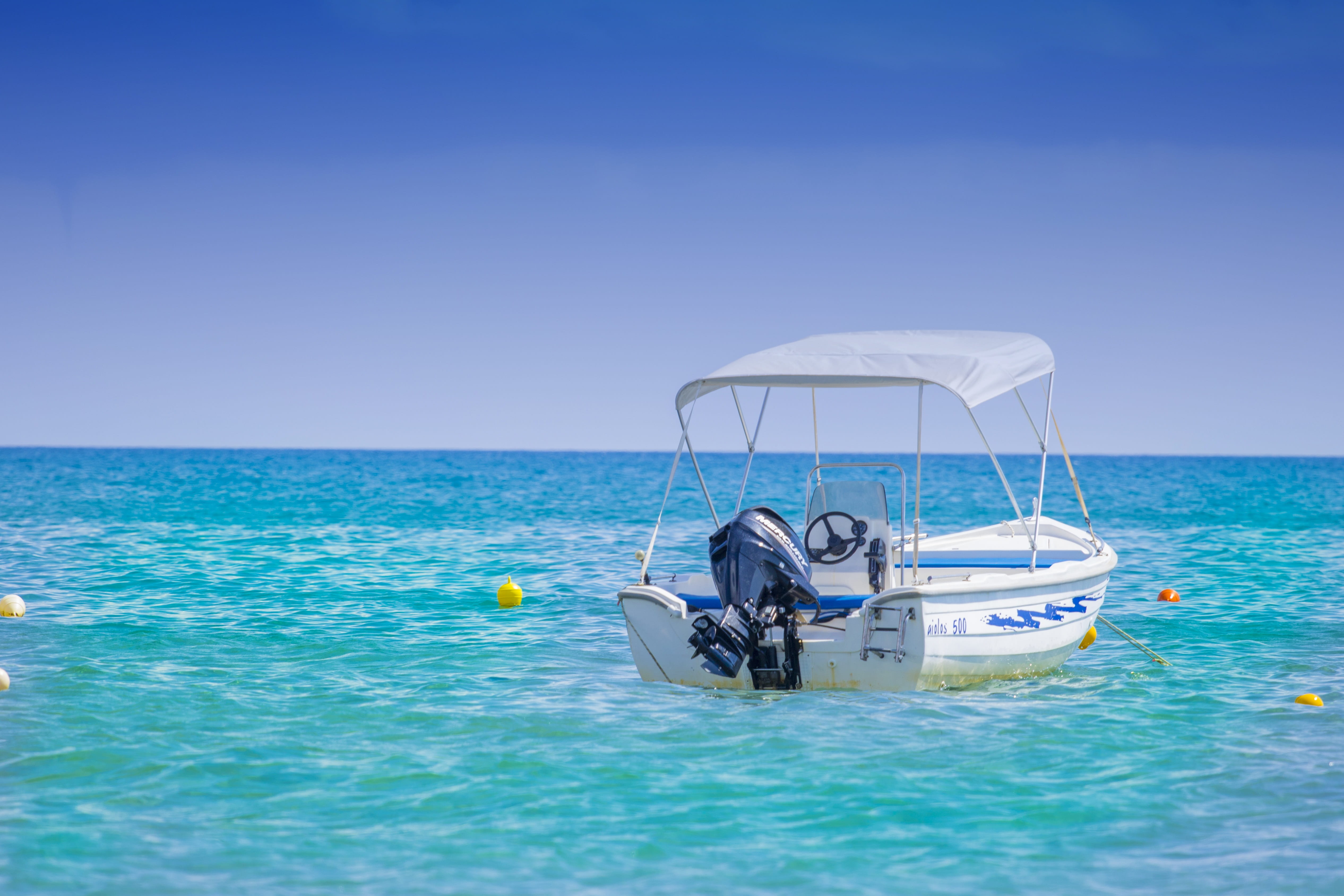 yacht, trip, zakynthos, greek, summer, beautiful beach, nature, transportation, greece, holiday, sky, inflatable, holidays, tropic, wave, lagos, deck chairs, HD Wallpaper