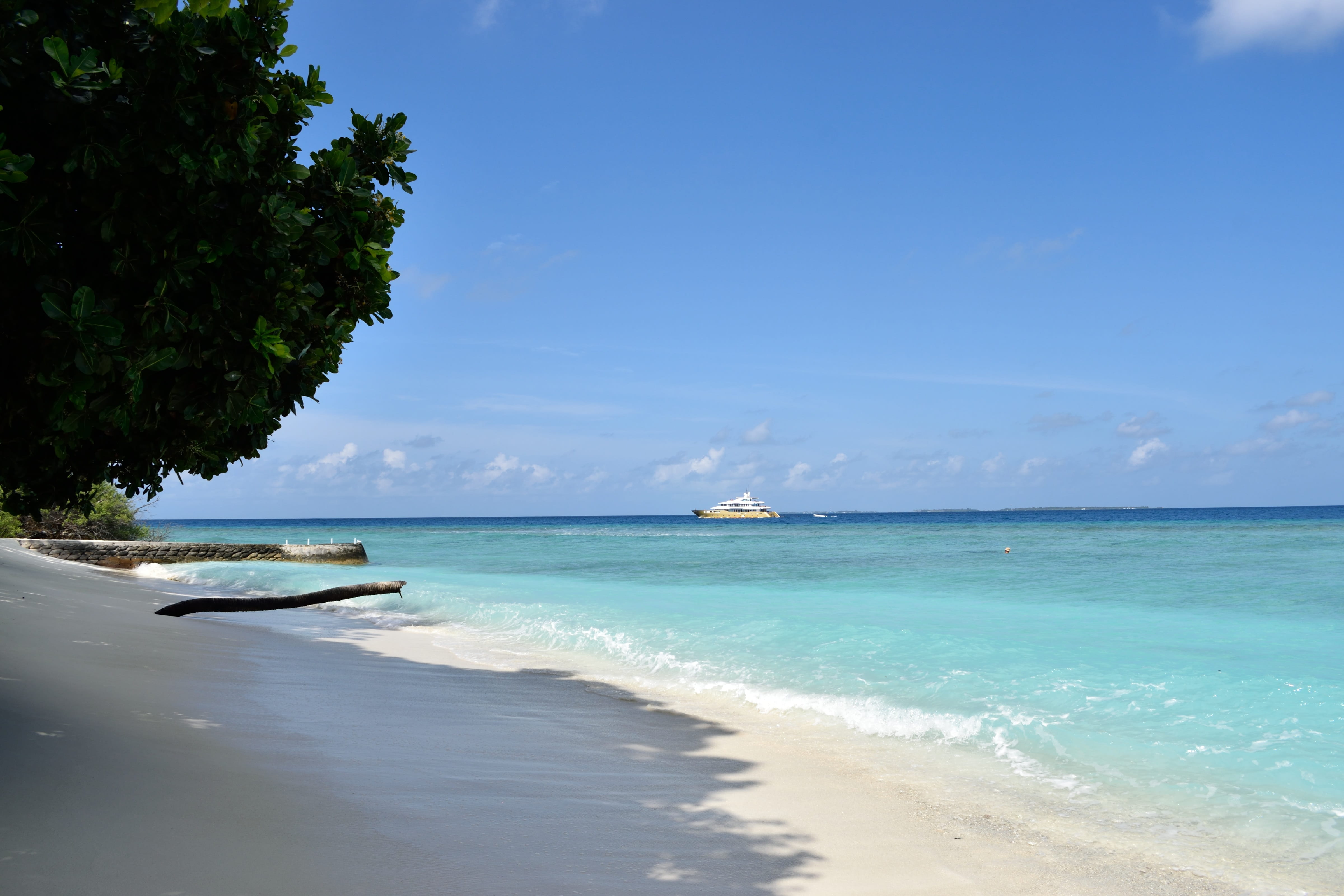 day, body of water, tranquility, nautical vessel, sky, travel, horizon over water, scenics - nature, sand, beauty in nature, ocean, mode of transportation, HD Wallpaper