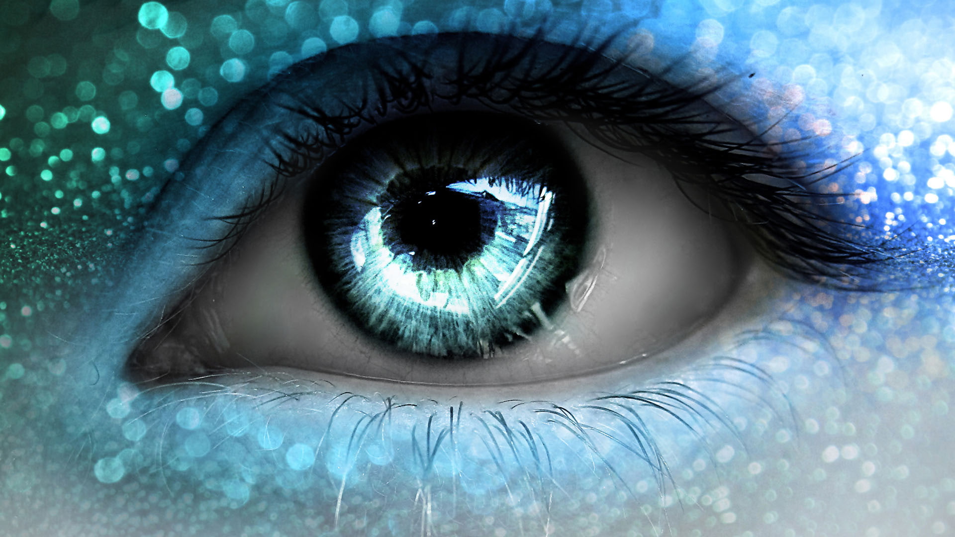 life, close, see, lens, eyebrow, greenish blue, 1080P, makeup, eyesight, eye, digital, computer, HD Wallpaper