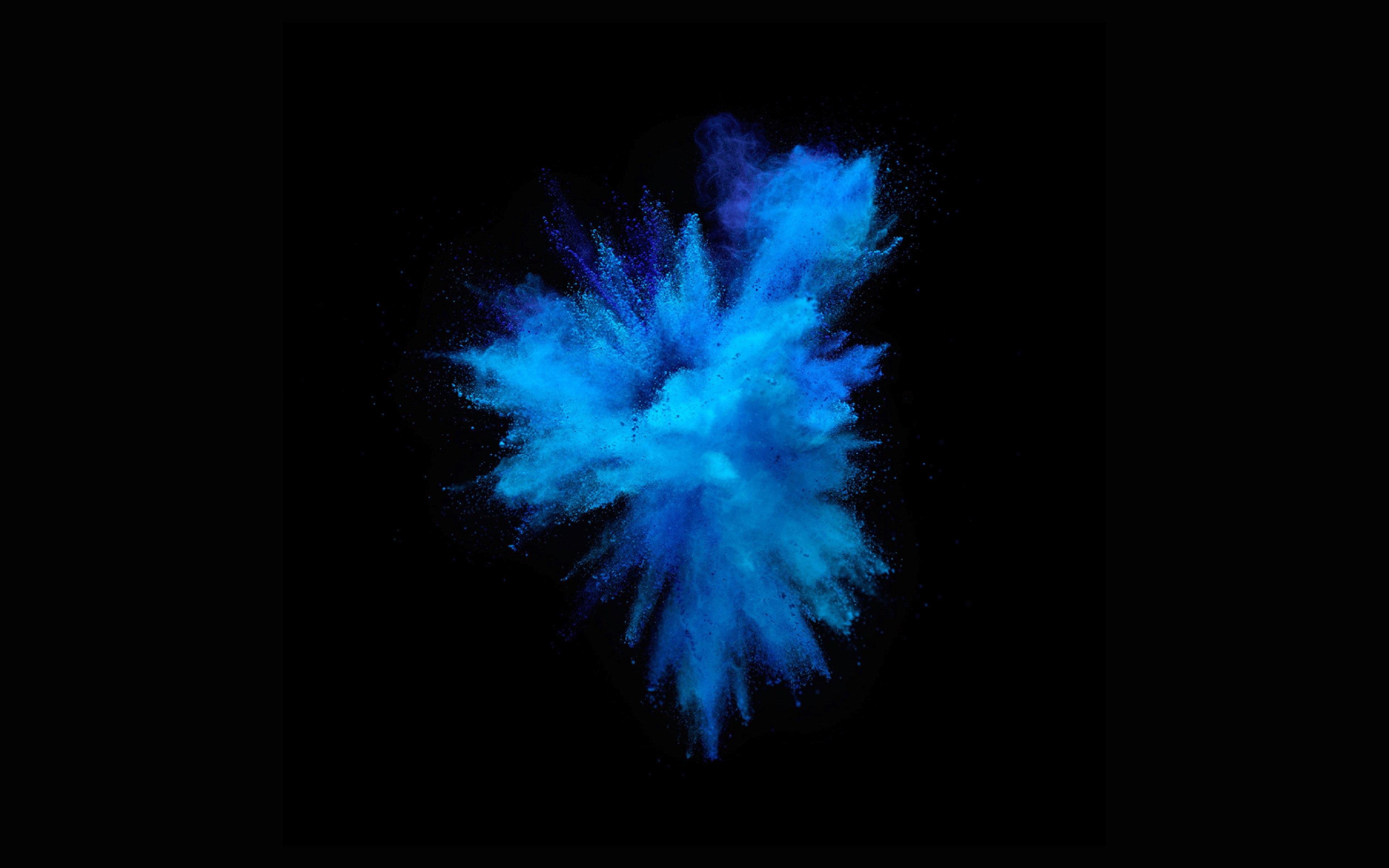 4K, exploding, pop, impact, studio shot, creativity, background, illustration, sky, black background, multi colored, close-up, blue, indoors, art, motion, HD Wallpaper
