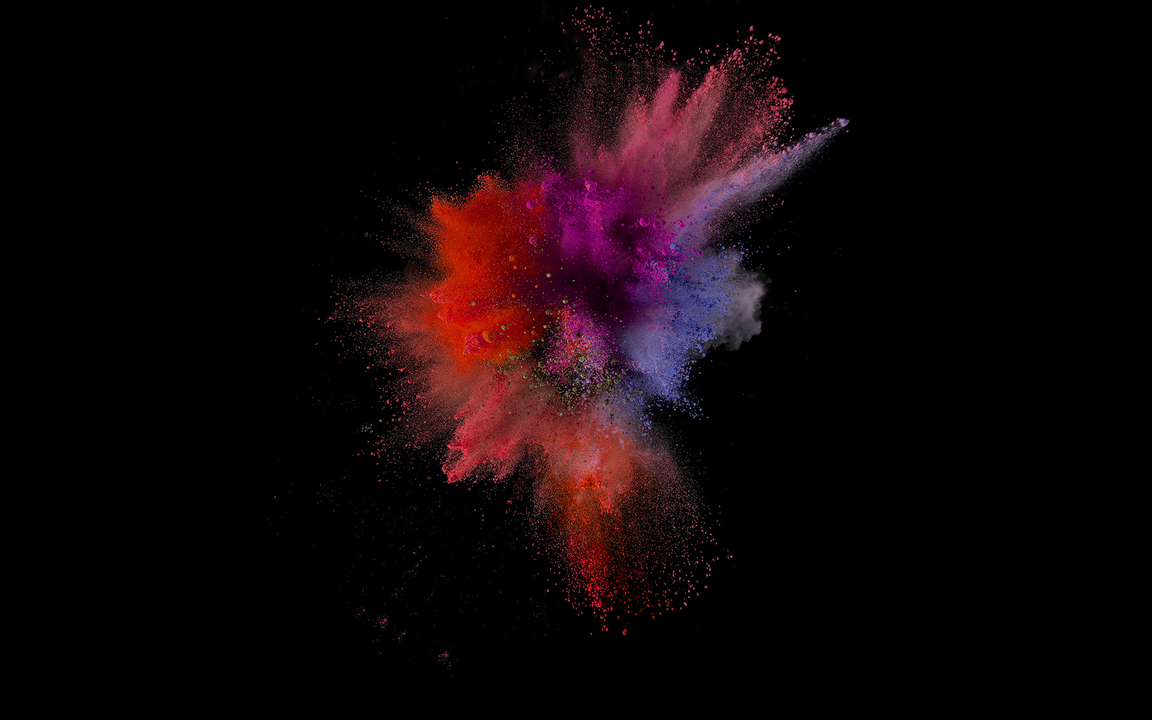 dark, crayon, smoke - physical structure, apple, strength, creativity, close-up, studio shot, ios9, iphone6, vitality, color, red, black background, 4K, HD Wallpaper