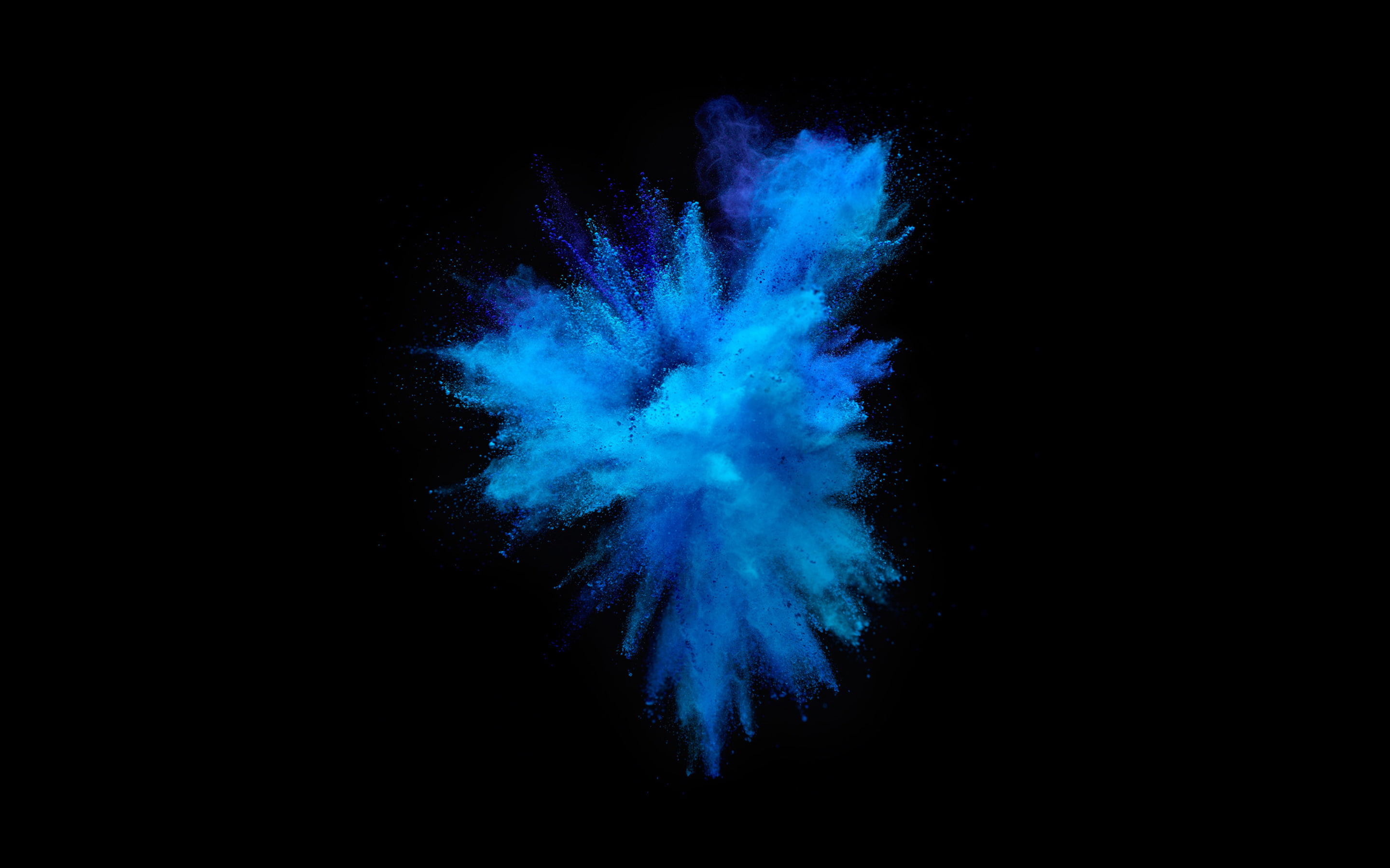 multi colored, paint, exploding, close-up, indoors, celebration, impact, abstract, studio shot, vitality, sky, splashing, motion, creativity, Blue, nature, HD Wallpaper