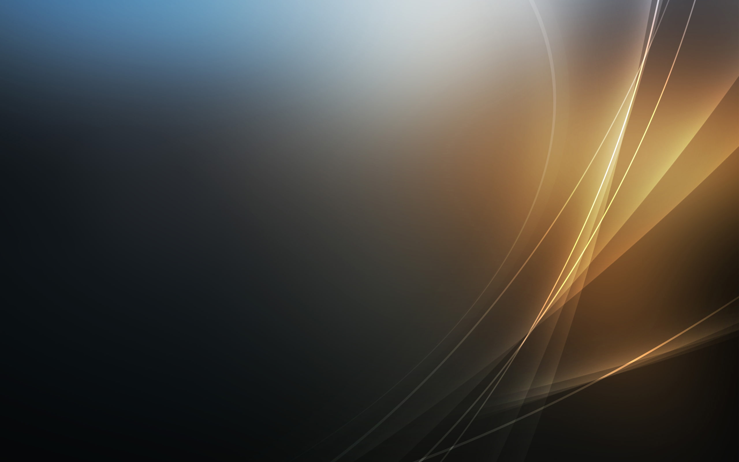 hd, aurora, abstract, 3d, dark, 2K, HD Wallpaper