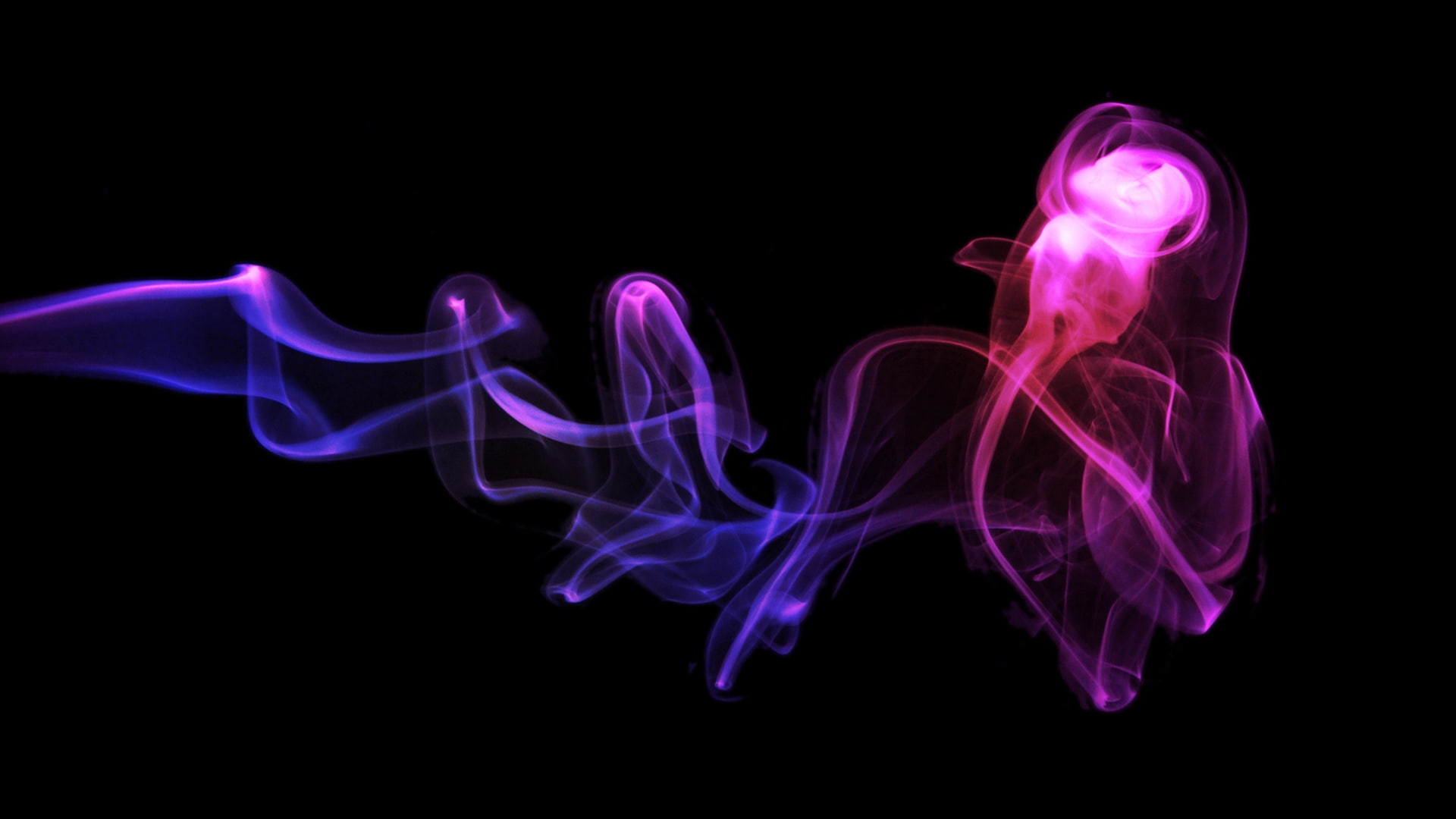 art, purple, PINK, smoke, 1080P, hd, x, minimalistic, HD Wallpaper