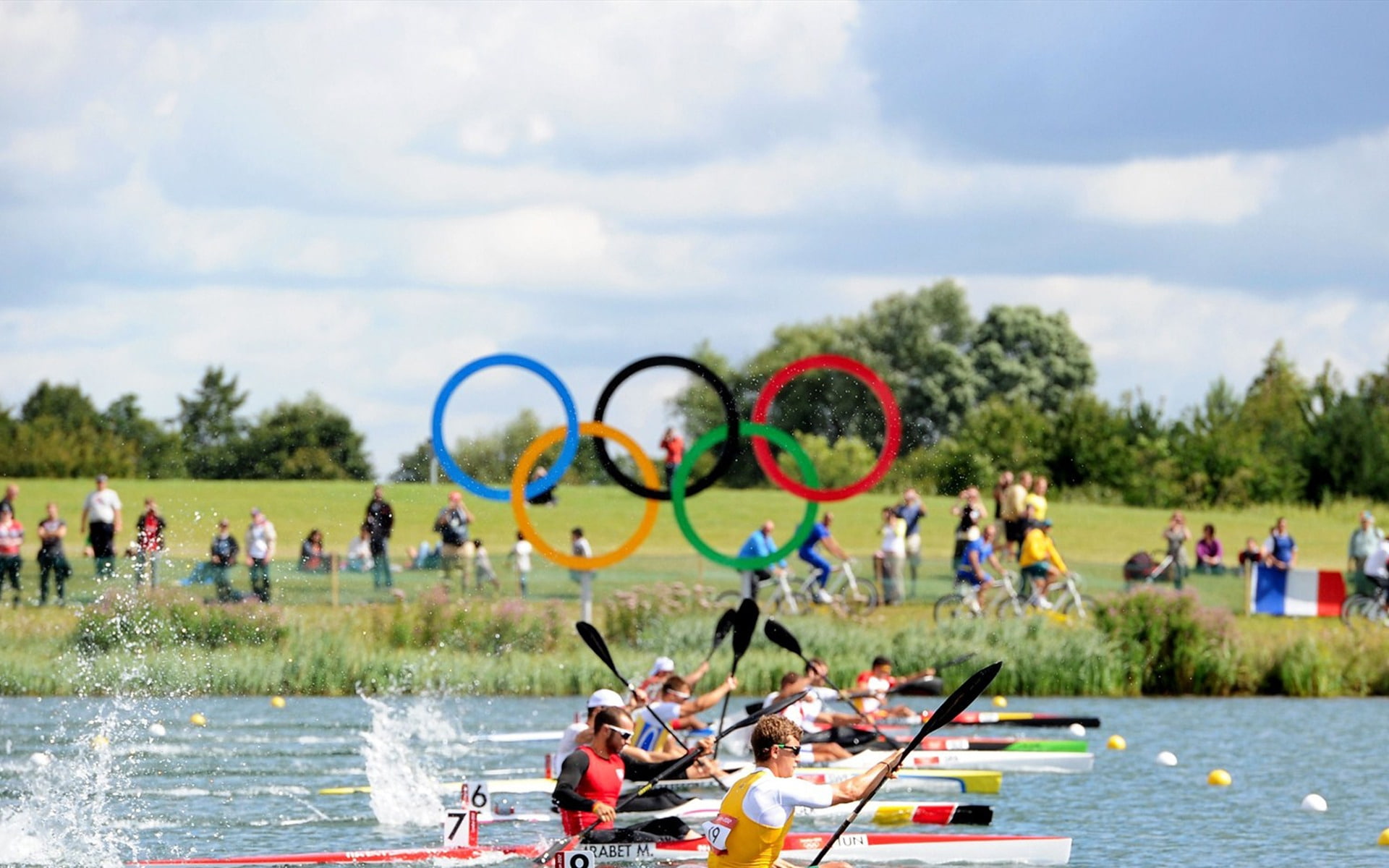 2012, athlete, 1080P, murray, canoe, stewart, london, HD Wallpaper