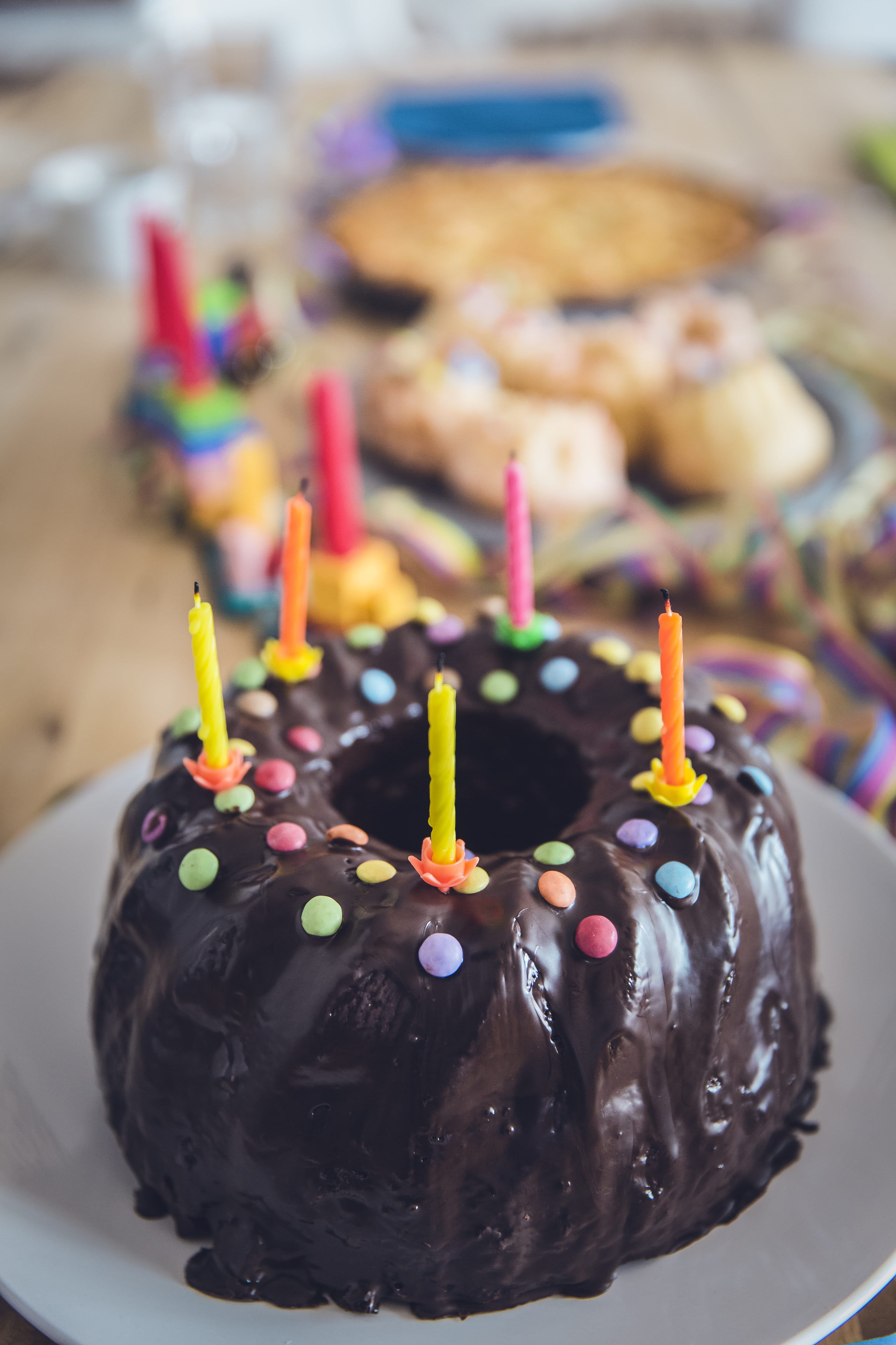 indoors, birthday, close-up, snack, candles, temptation, birthday Cake, chocolate cake, icing, celebration, dessert, pastry, candle, garnish, anniversary, Phone HD Wallpaper